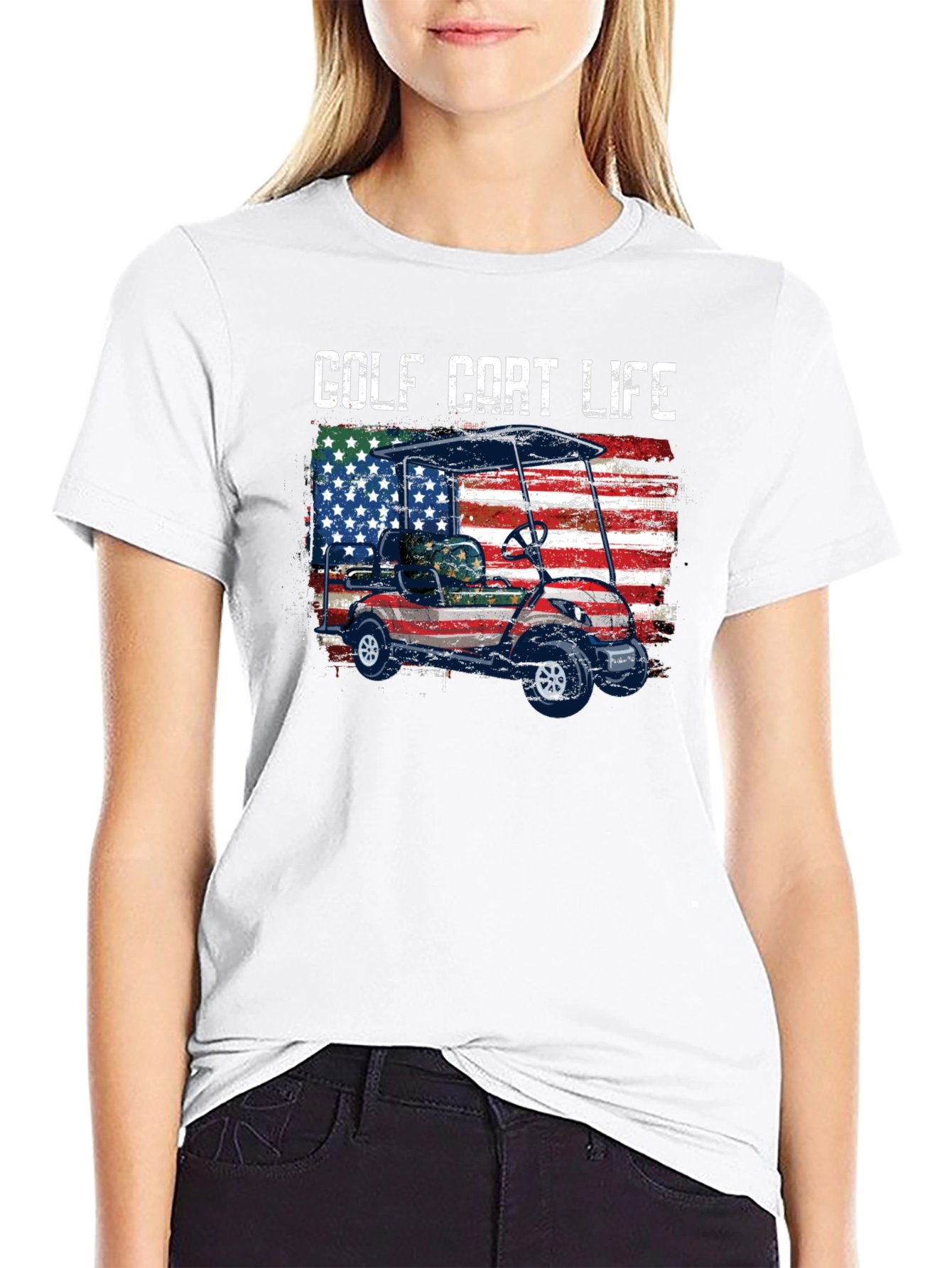 Golf Cart Life Graphic Tee
