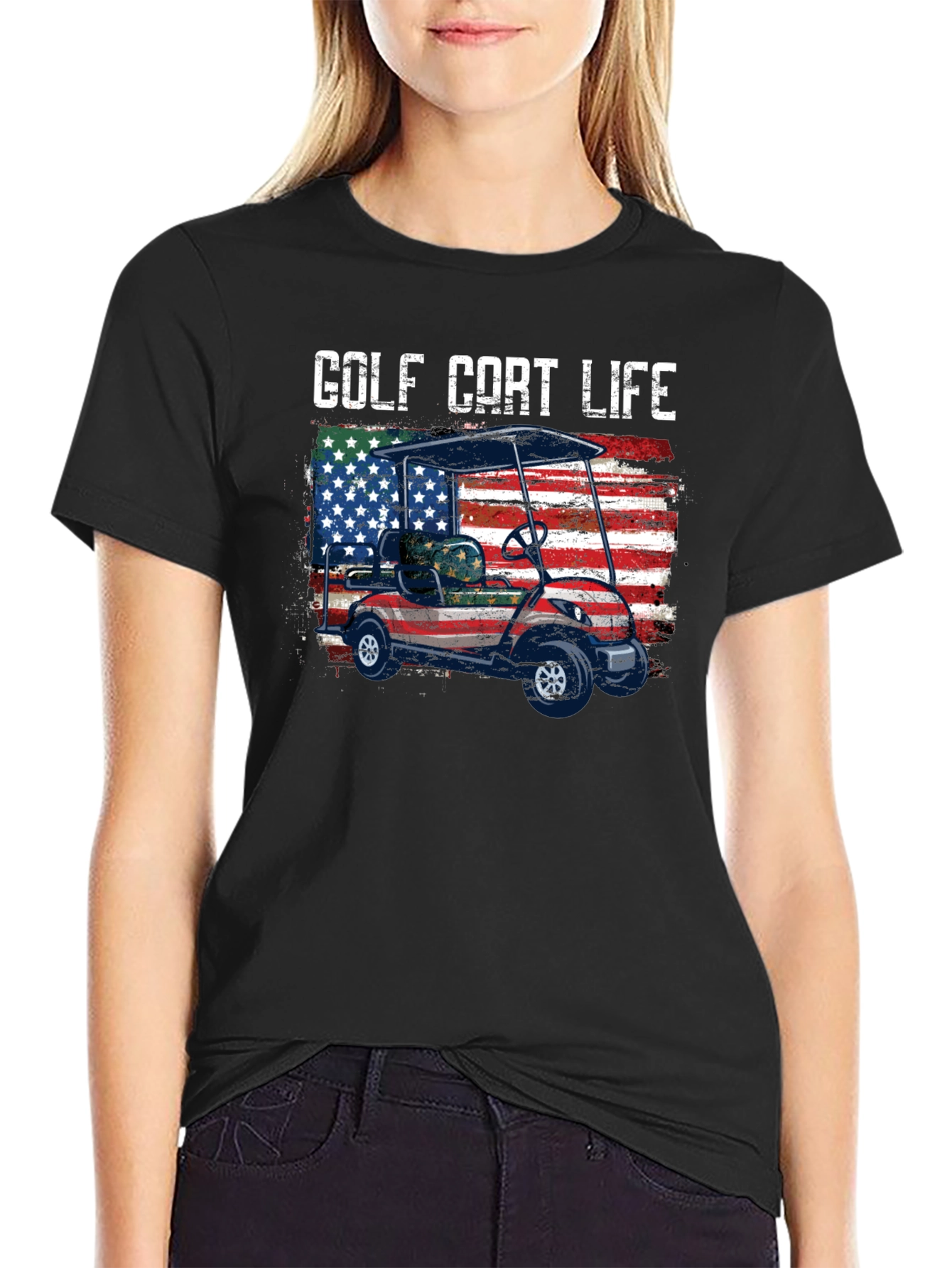 Golf Cart Life Graphic Tee
