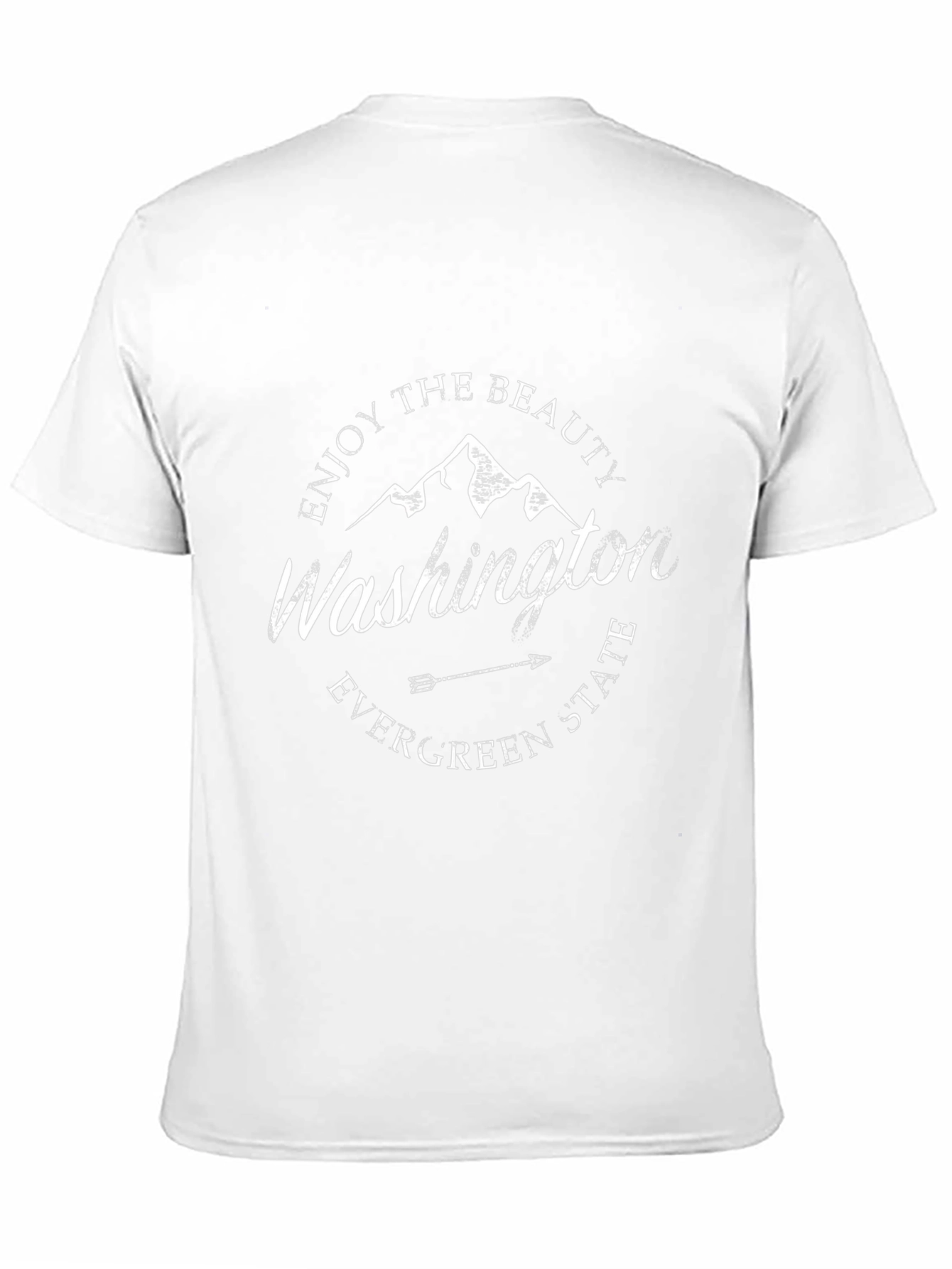 Washington State Graphic Tee - Evergreen Beauty