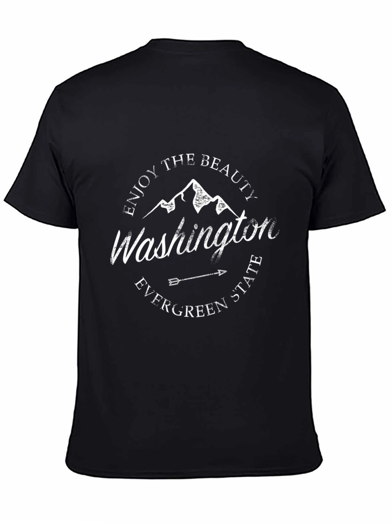 Washington State Graphic Tee - Evergreen Beauty