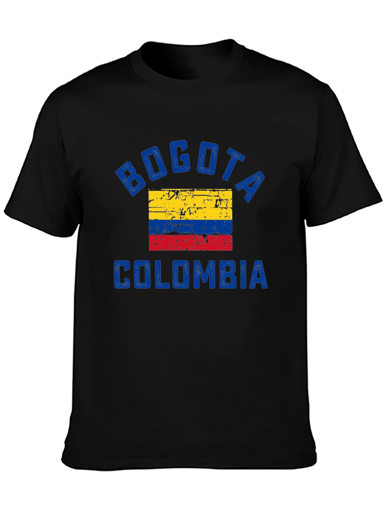 Bogota Colombia Flag Graphic T-Shirt