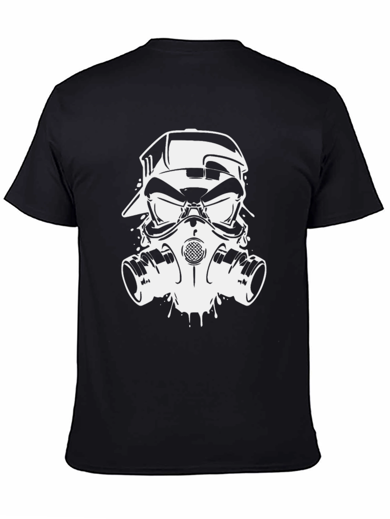 Graphic Tee - Stormtrooper Style Gas Mask
