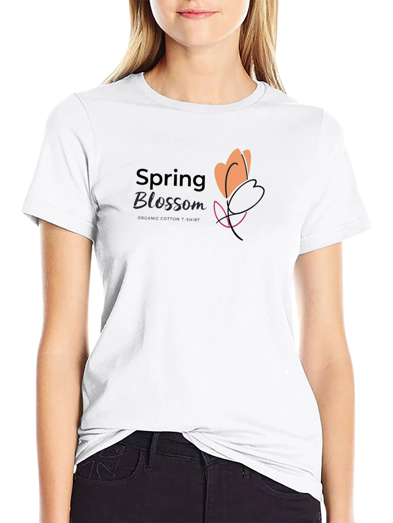 Spring Blossom Organic Cotton T-Shirt