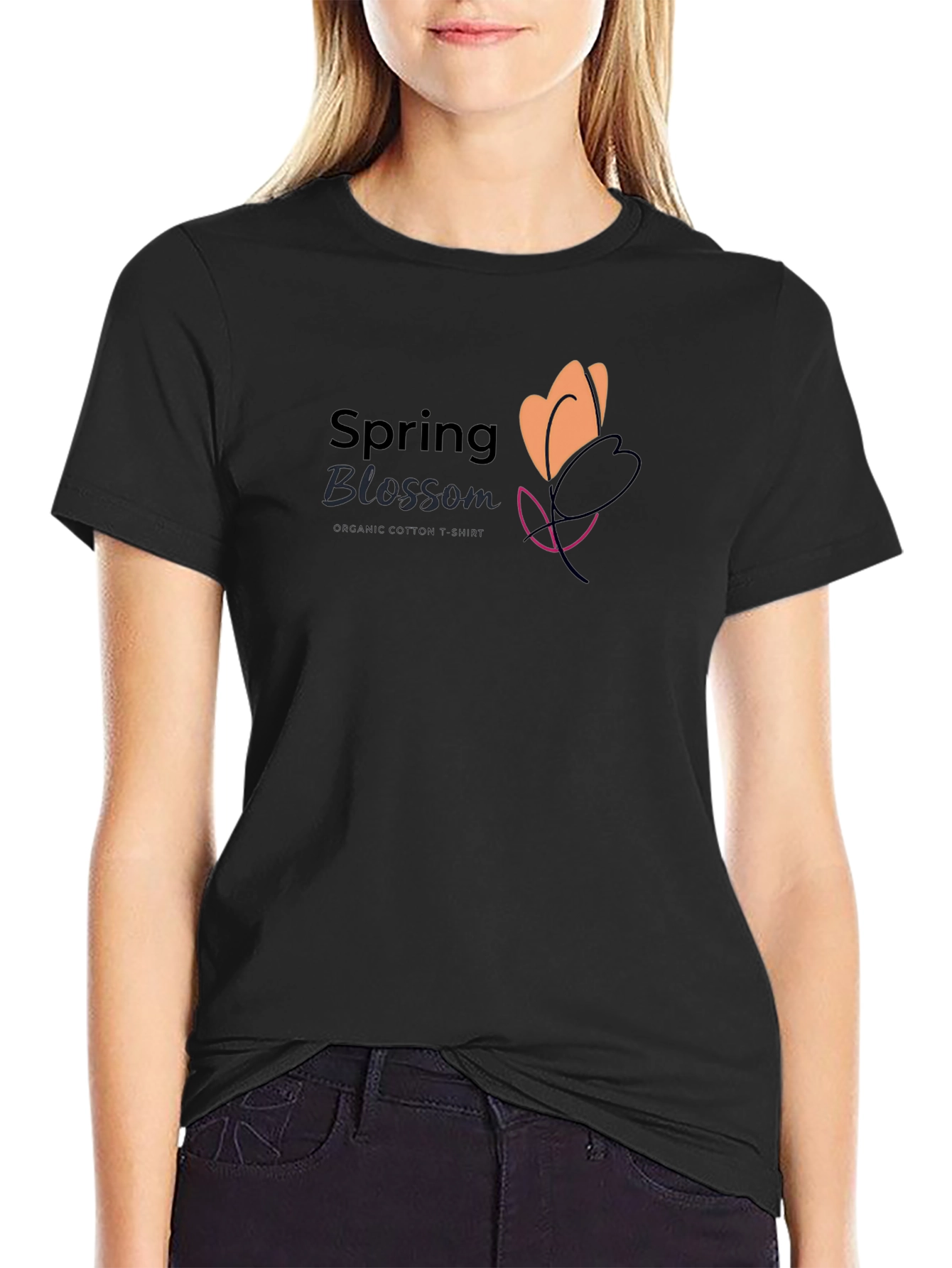 Spring Blossom Organic Cotton T-Shirt