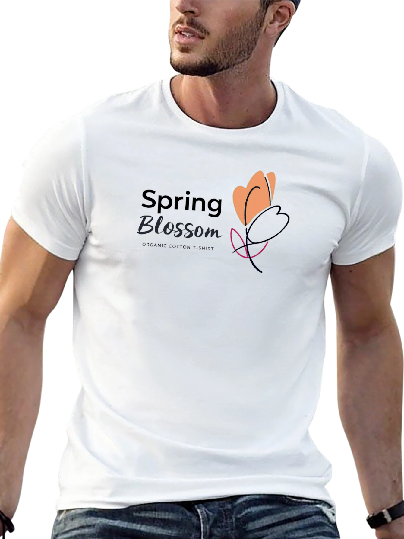 Spring Blossom Organic Cotton T-Shirt