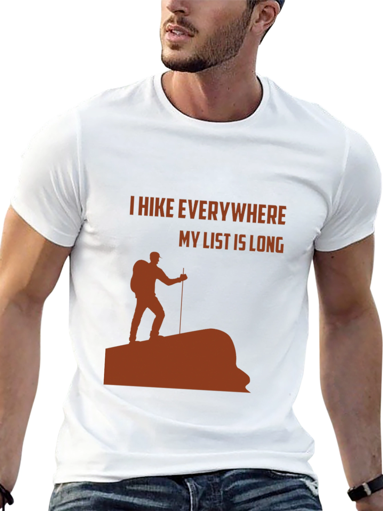 Hiker Everywhere Graphic T-Shirt