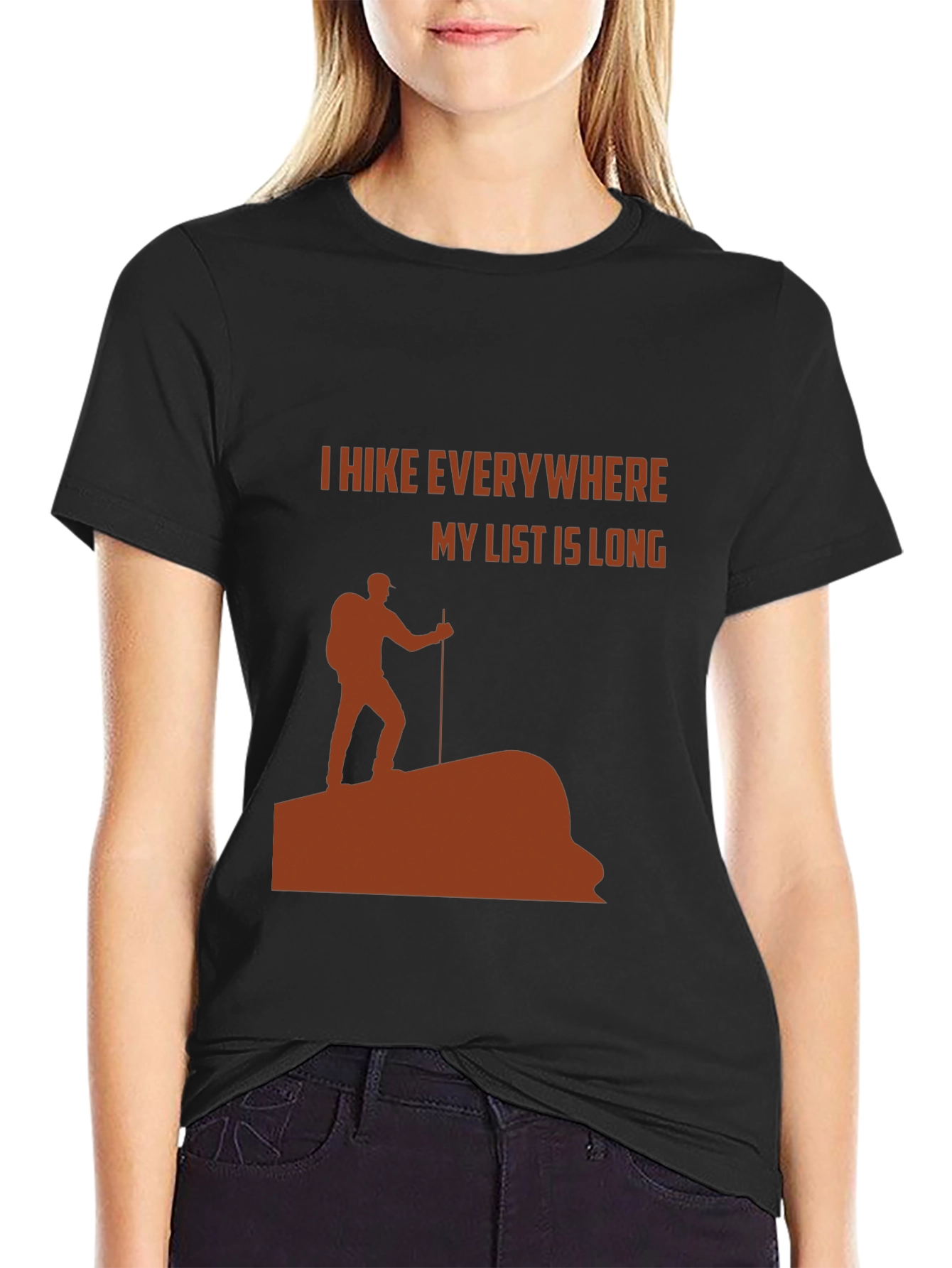 Hiker Everywhere Graphic T-Shirt