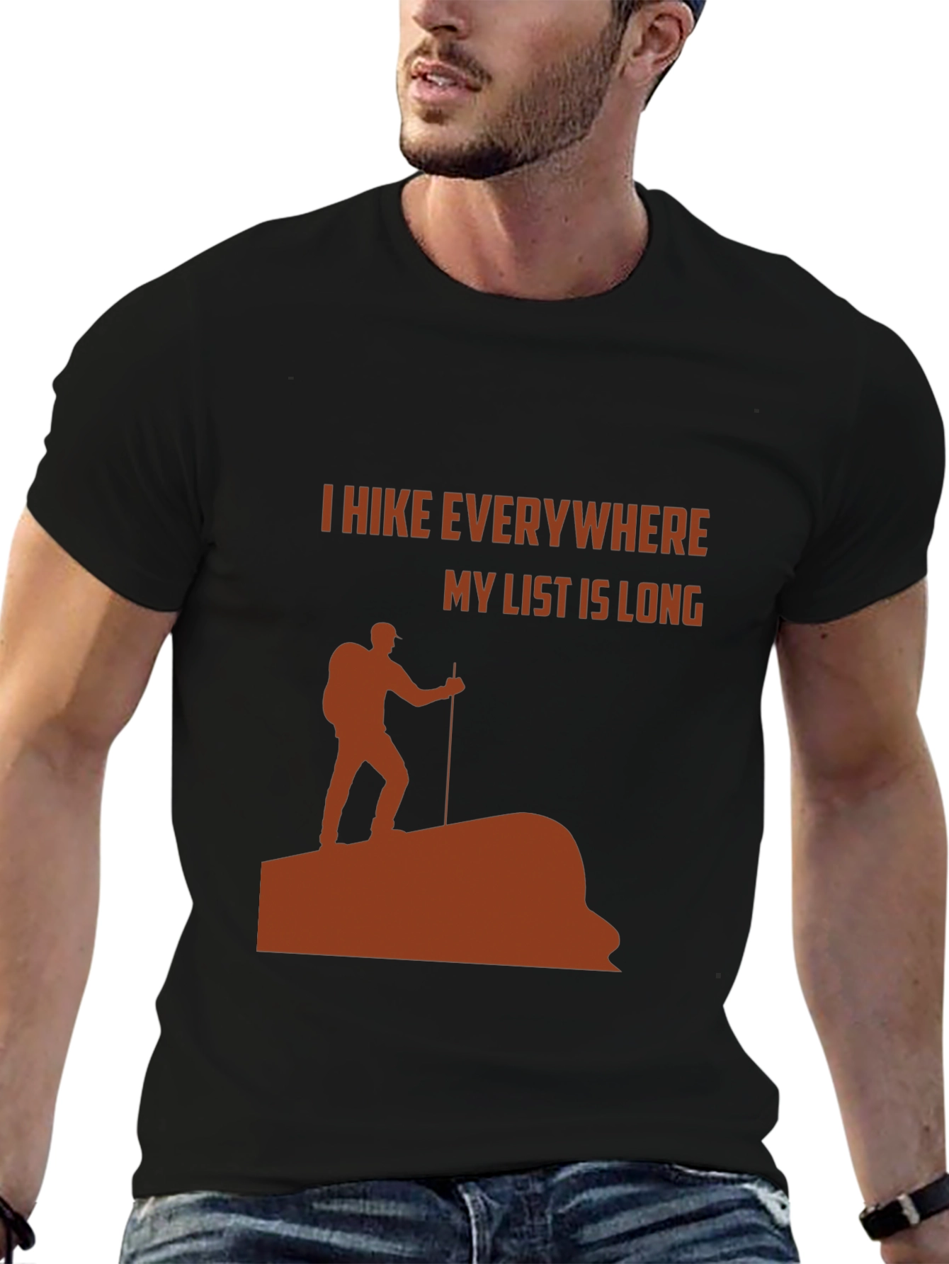 Hiker Everywhere Graphic T-Shirt