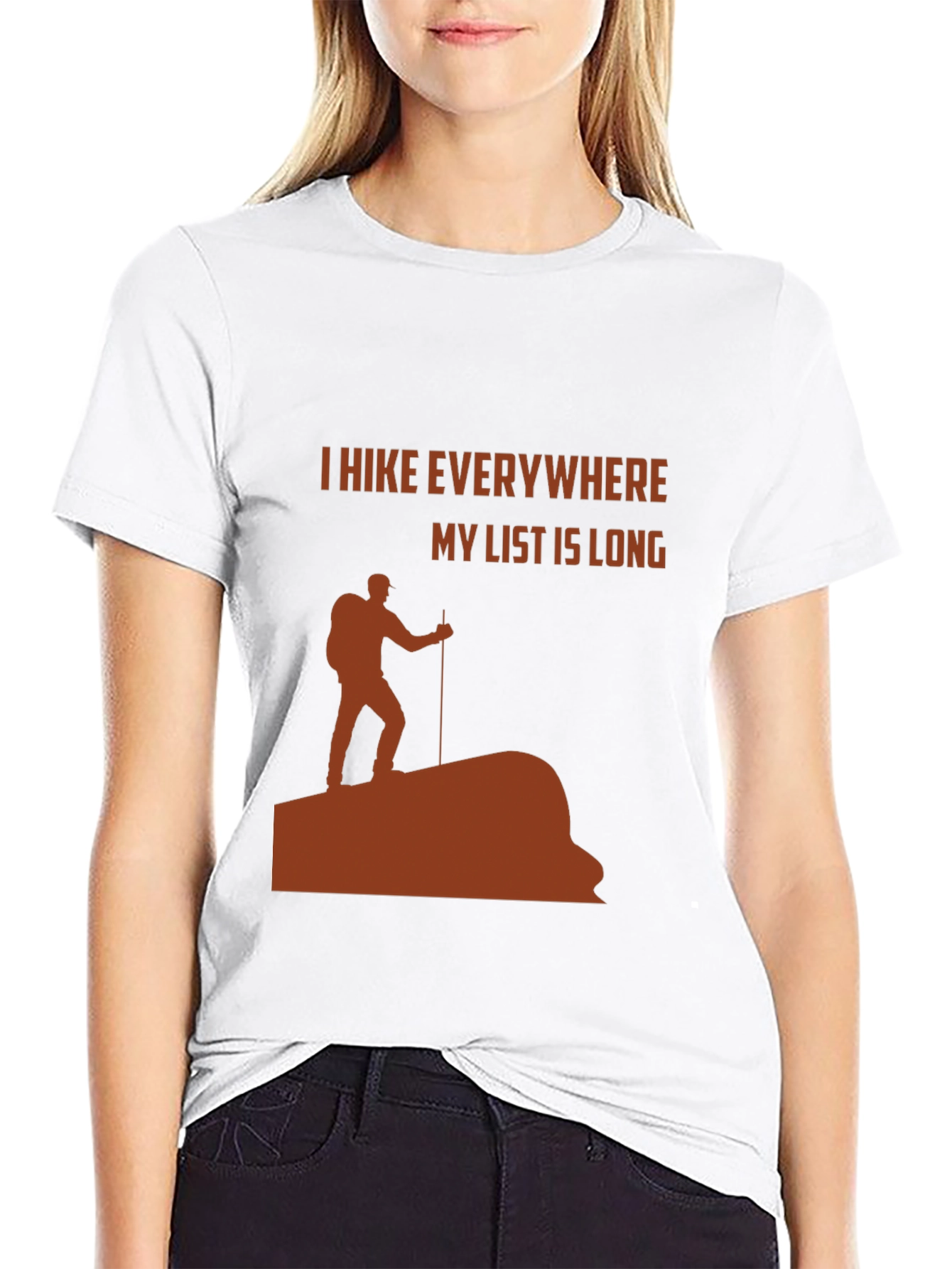 Hiker Everywhere Graphic T-Shirt