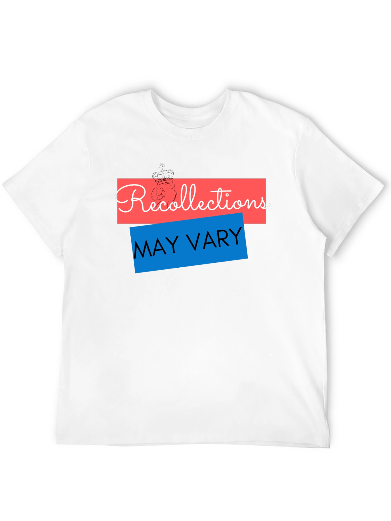 Recollections May Vary Graphic Tee - Black
