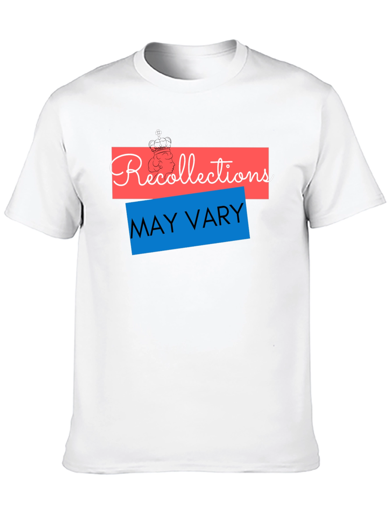Recollections May Vary Graphic Tee - Black