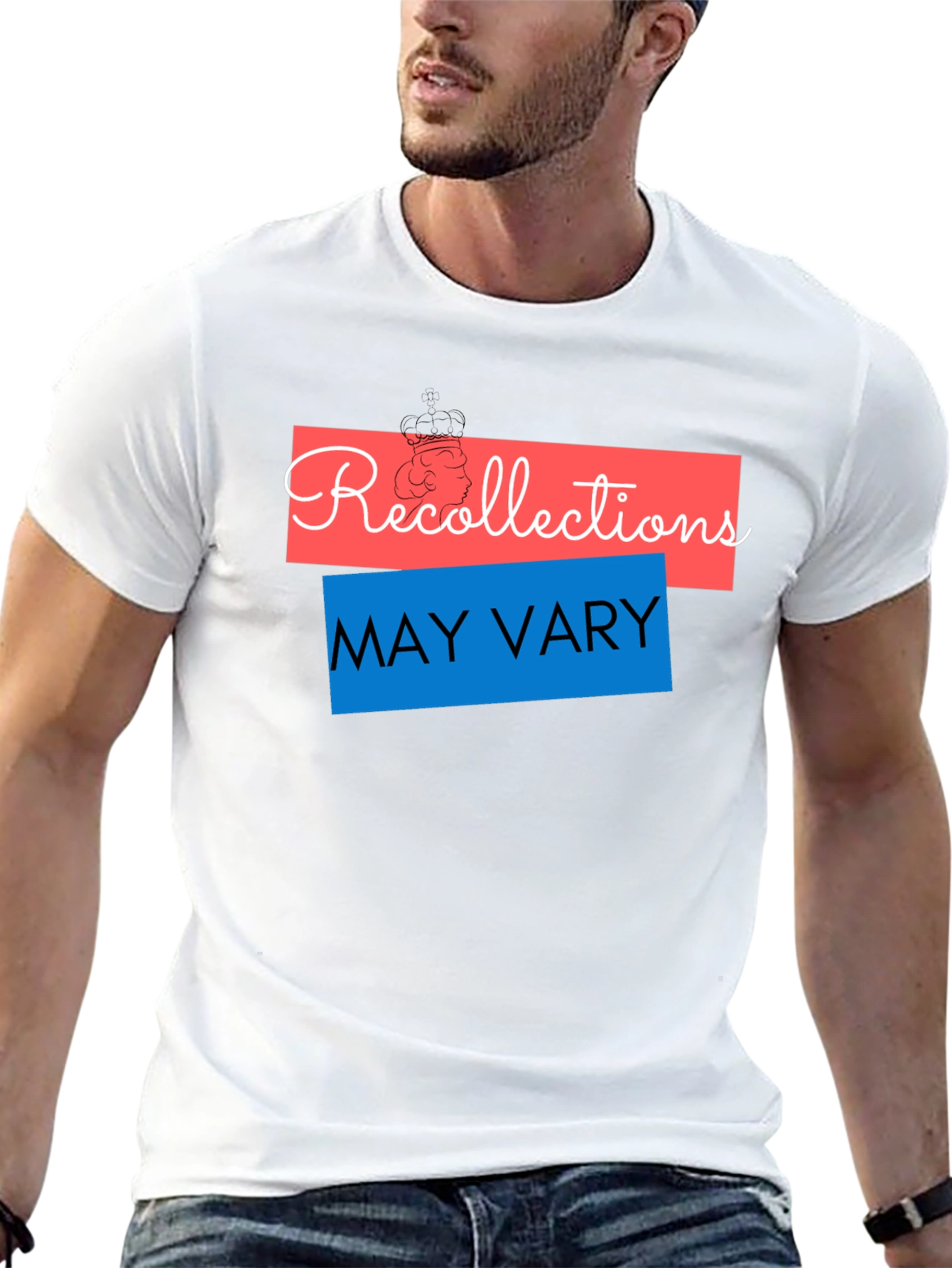 Recollections May Vary Graphic Tee - Black