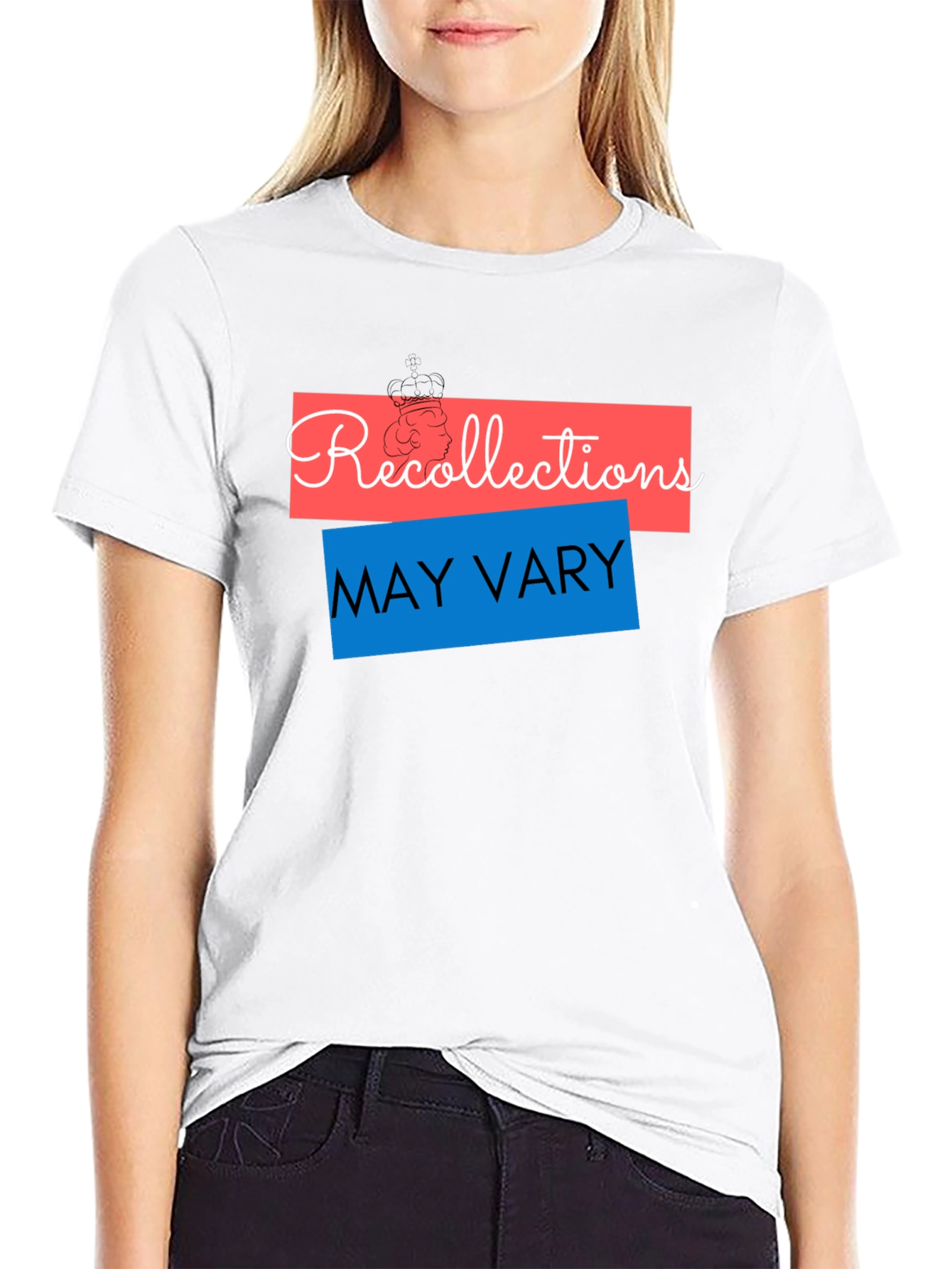 Recollections May Vary Graphic Tee - Black