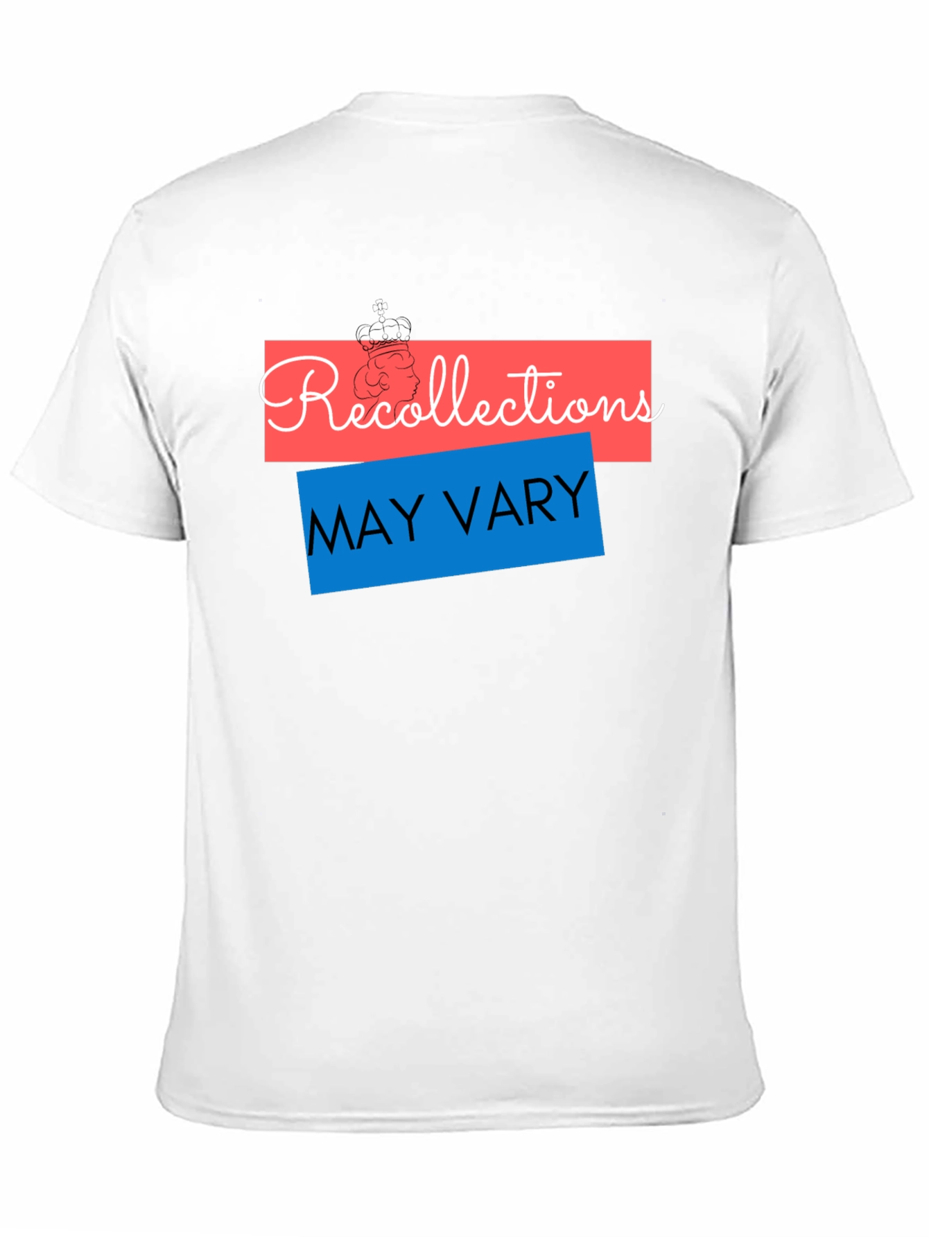 Recollections May Vary Graphic Tee - Black
