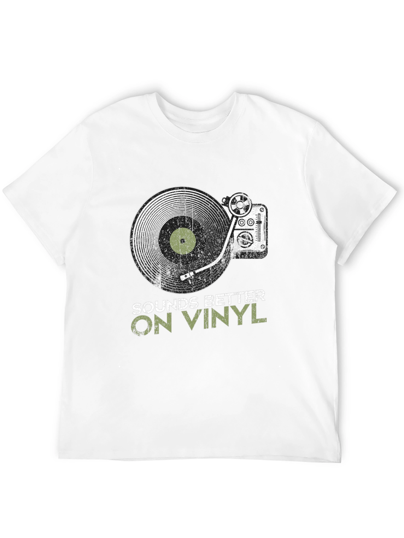 Sounds Better on Vinyl Graphic T-Shirt
