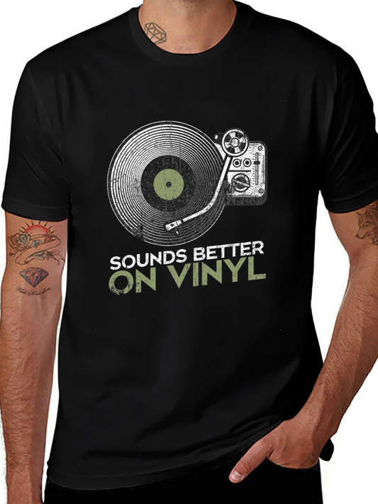 Sounds Better on Vinyl Graphic T-Shirt