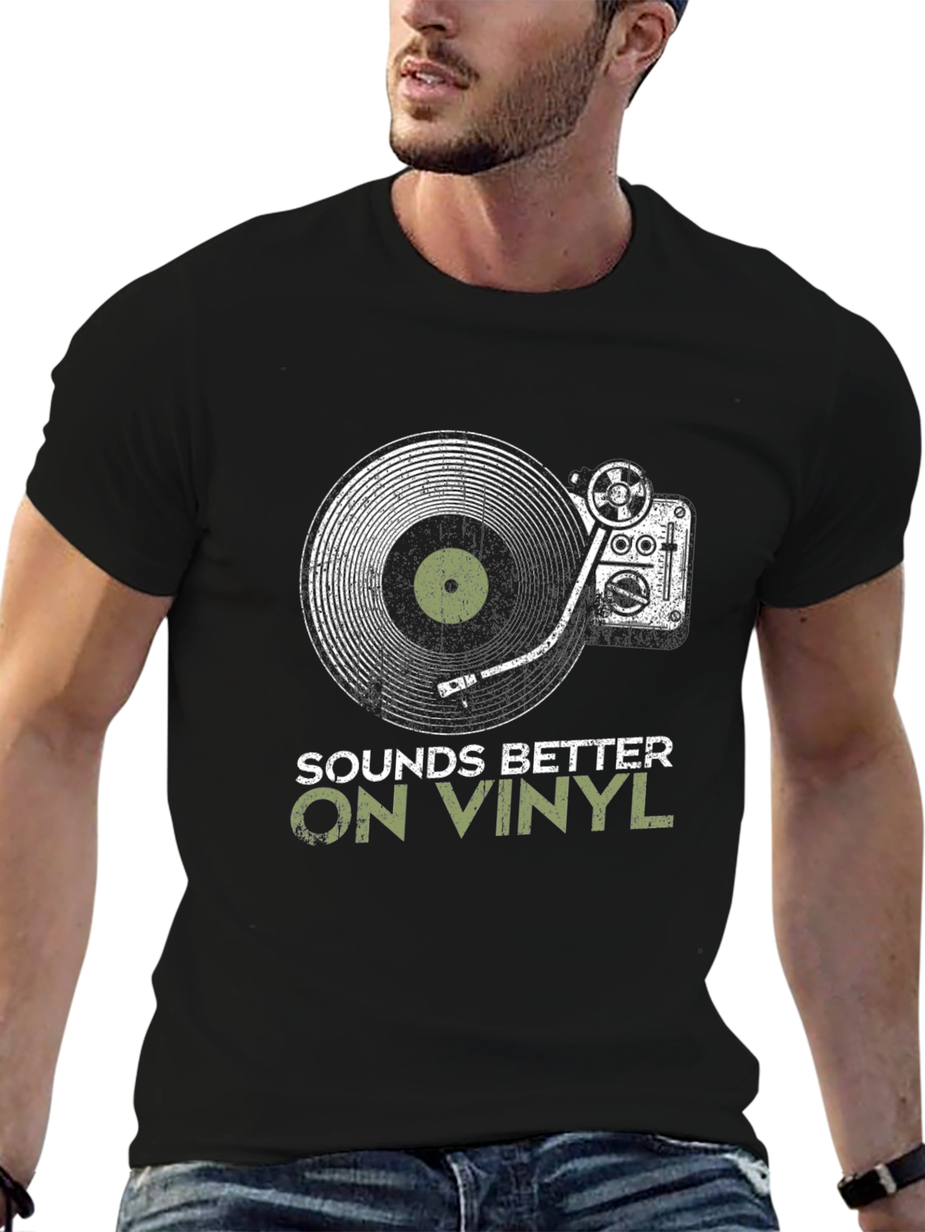 Sounds Better on Vinyl Graphic T-Shirt
