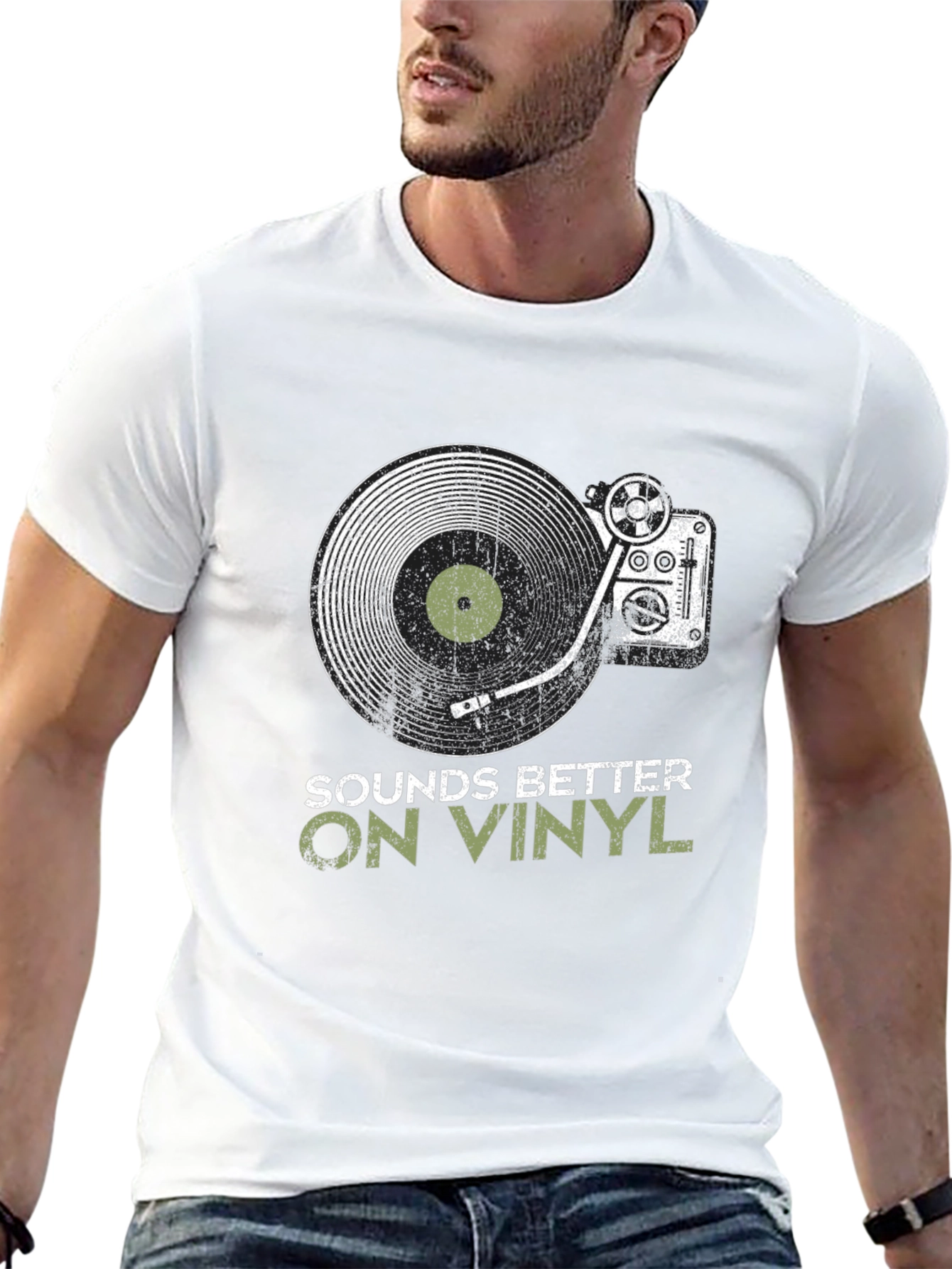 Sounds Better on Vinyl Graphic T-Shirt