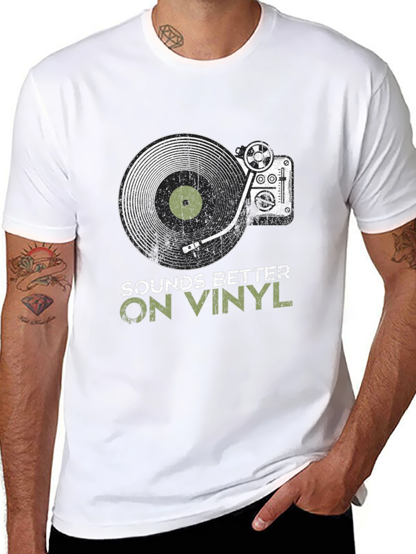 Sounds Better on Vinyl Graphic T-Shirt