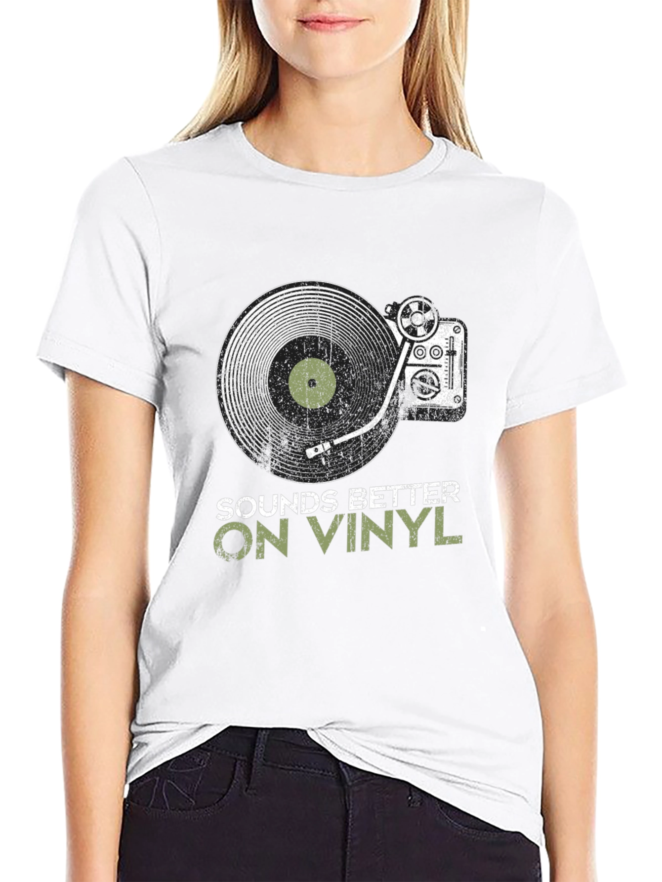 Sounds Better on Vinyl Graphic T-Shirt