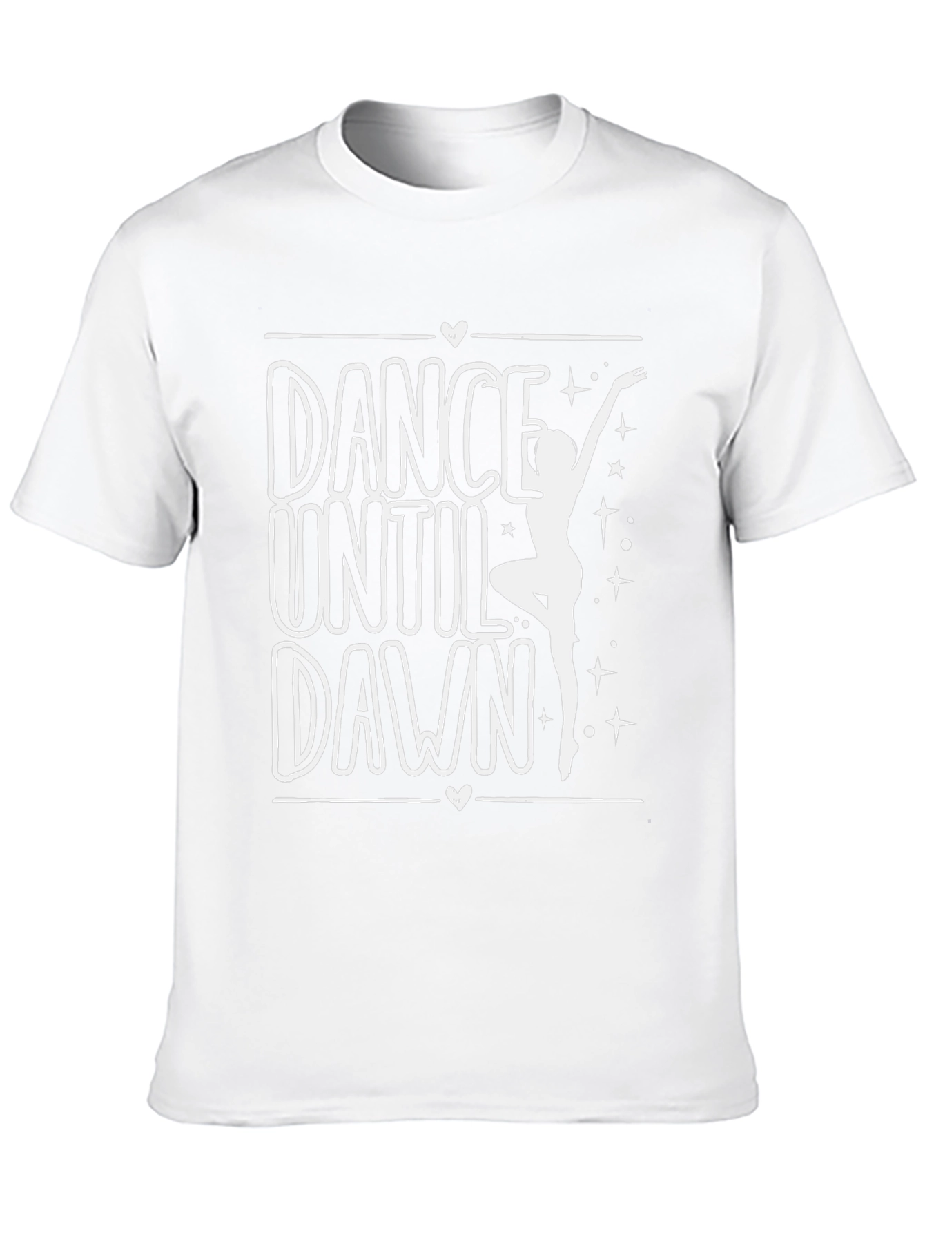 Dance Until Dawn T-Shirt - Stylish Dancer Tee