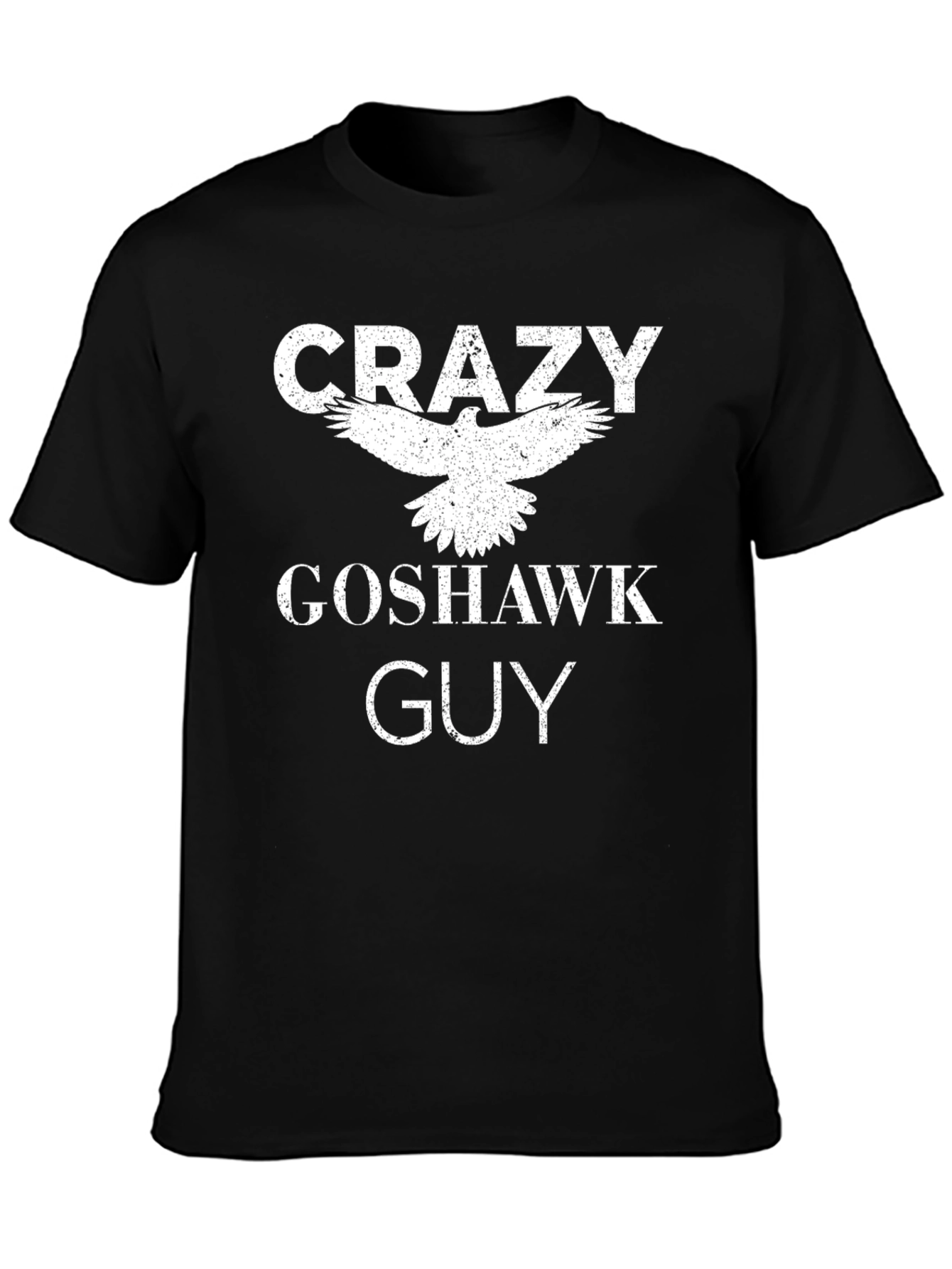 Crazy Goshawk Guy T-Shirt | Bird Lover Tee