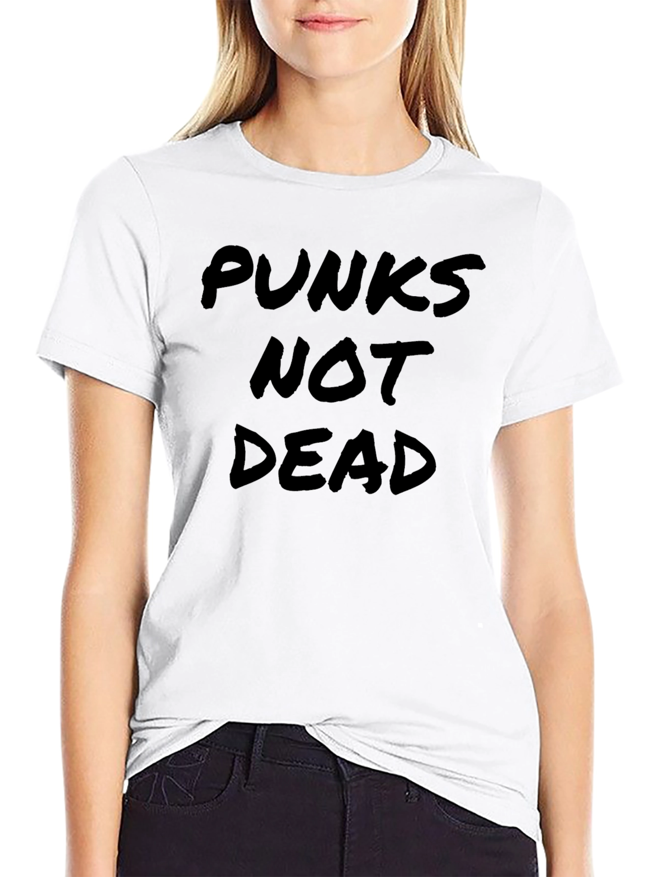 Punks Not Dead Graphic T-Shirt