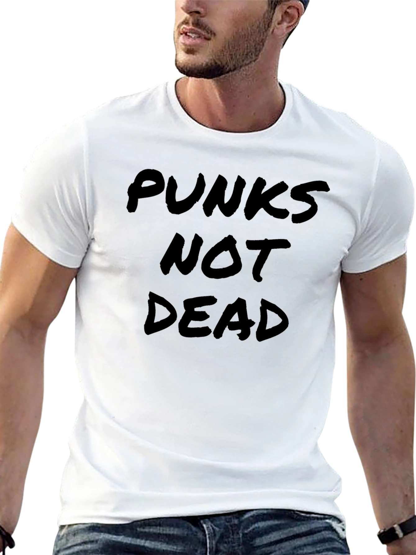 Punks Not Dead Graphic T-Shirt