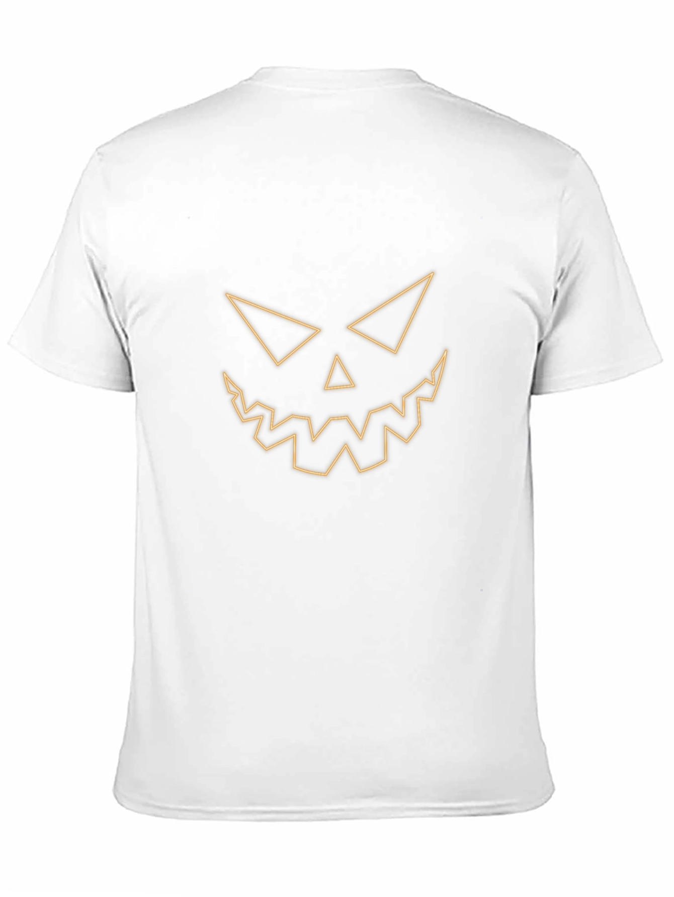 Spooky Face Black T-Shirt - Halloween Tee