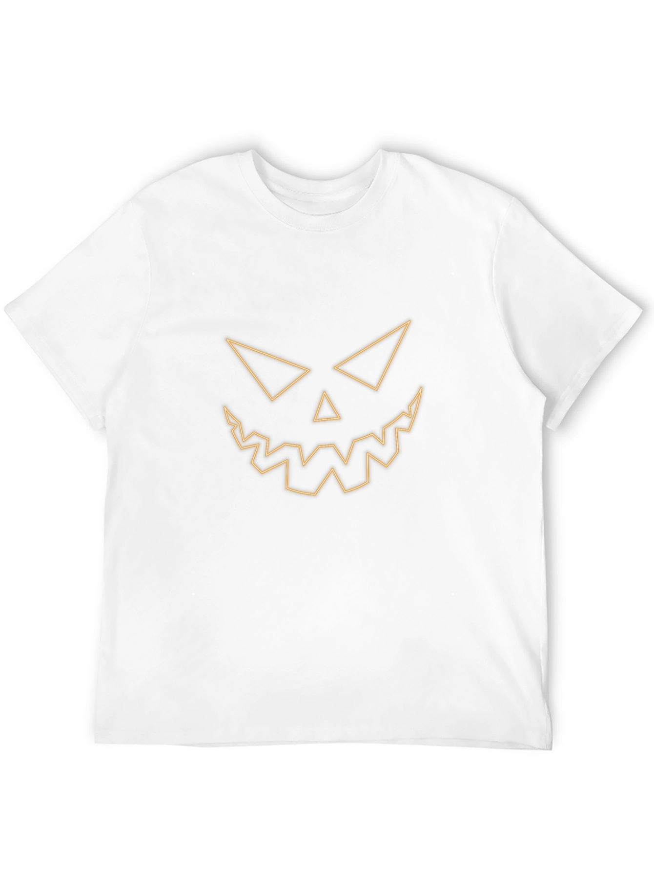 Spooky Face Black T-Shirt - Halloween Tee