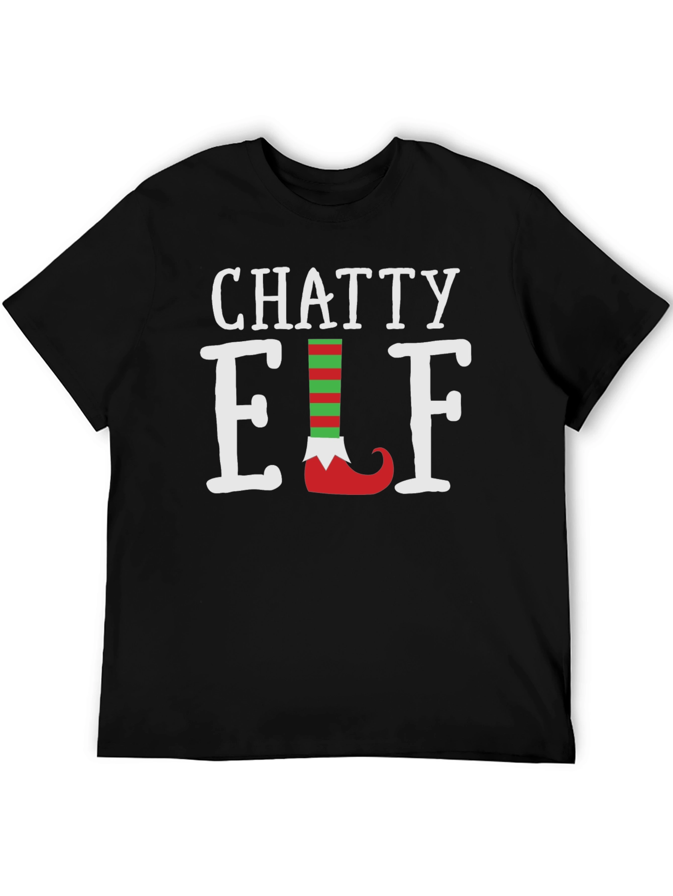 Chatty Elf Christmas T-Shirt