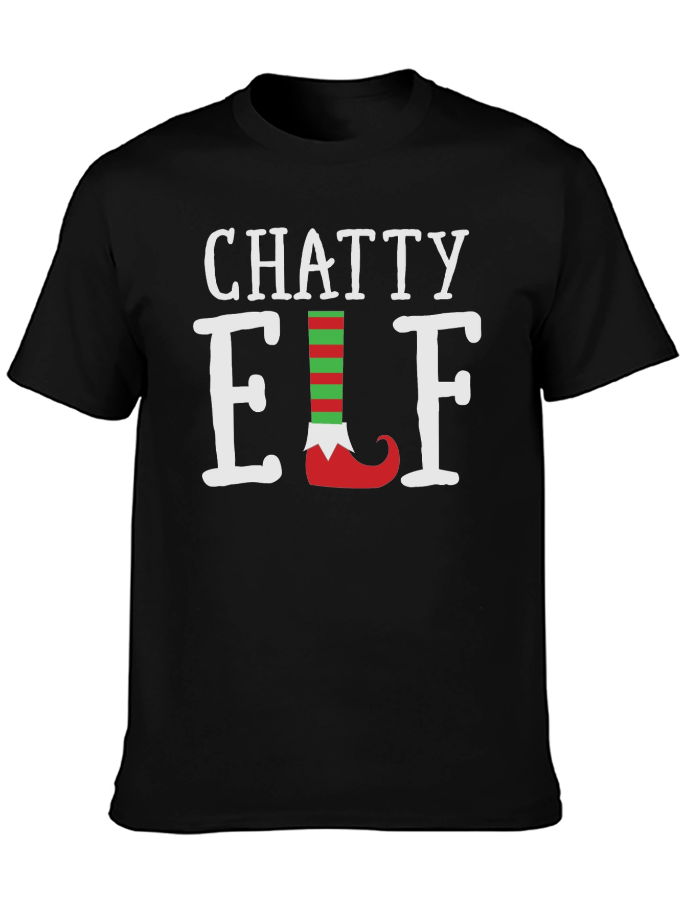 Chatty Elf Christmas T-Shirt