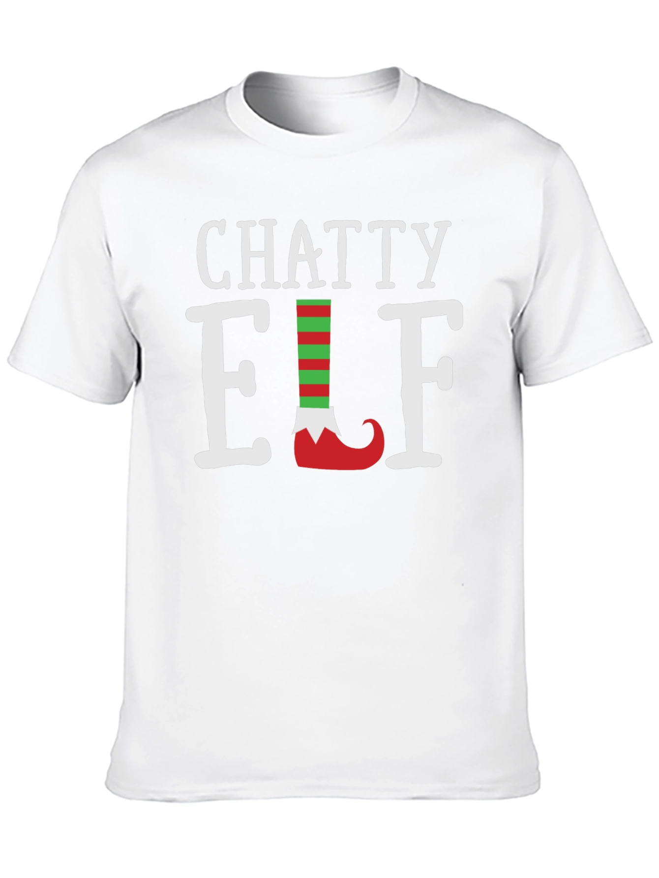 Chatty Elf Christmas T-Shirt