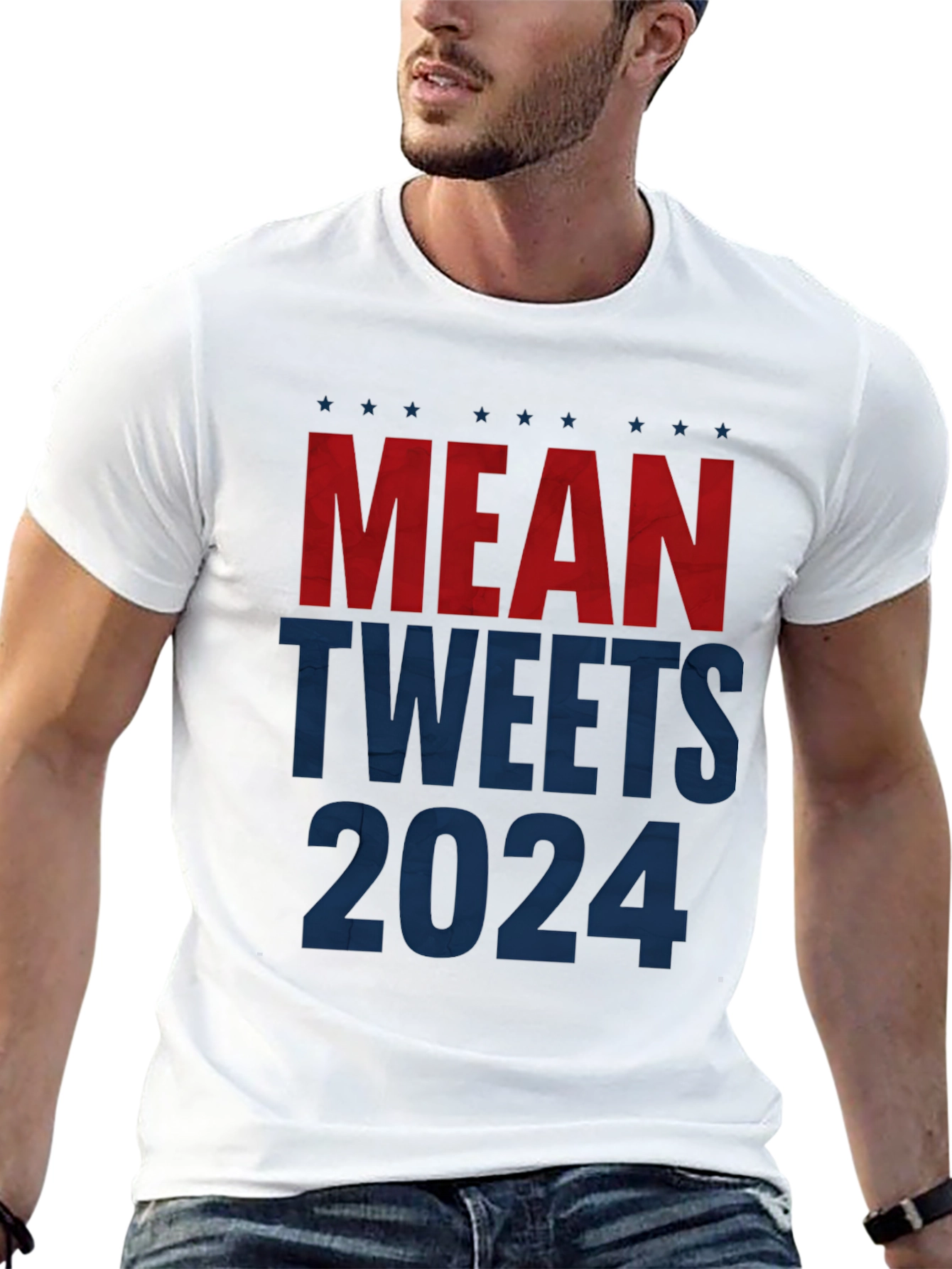Mean Tweets 2024 Political Slogan T-Shirt