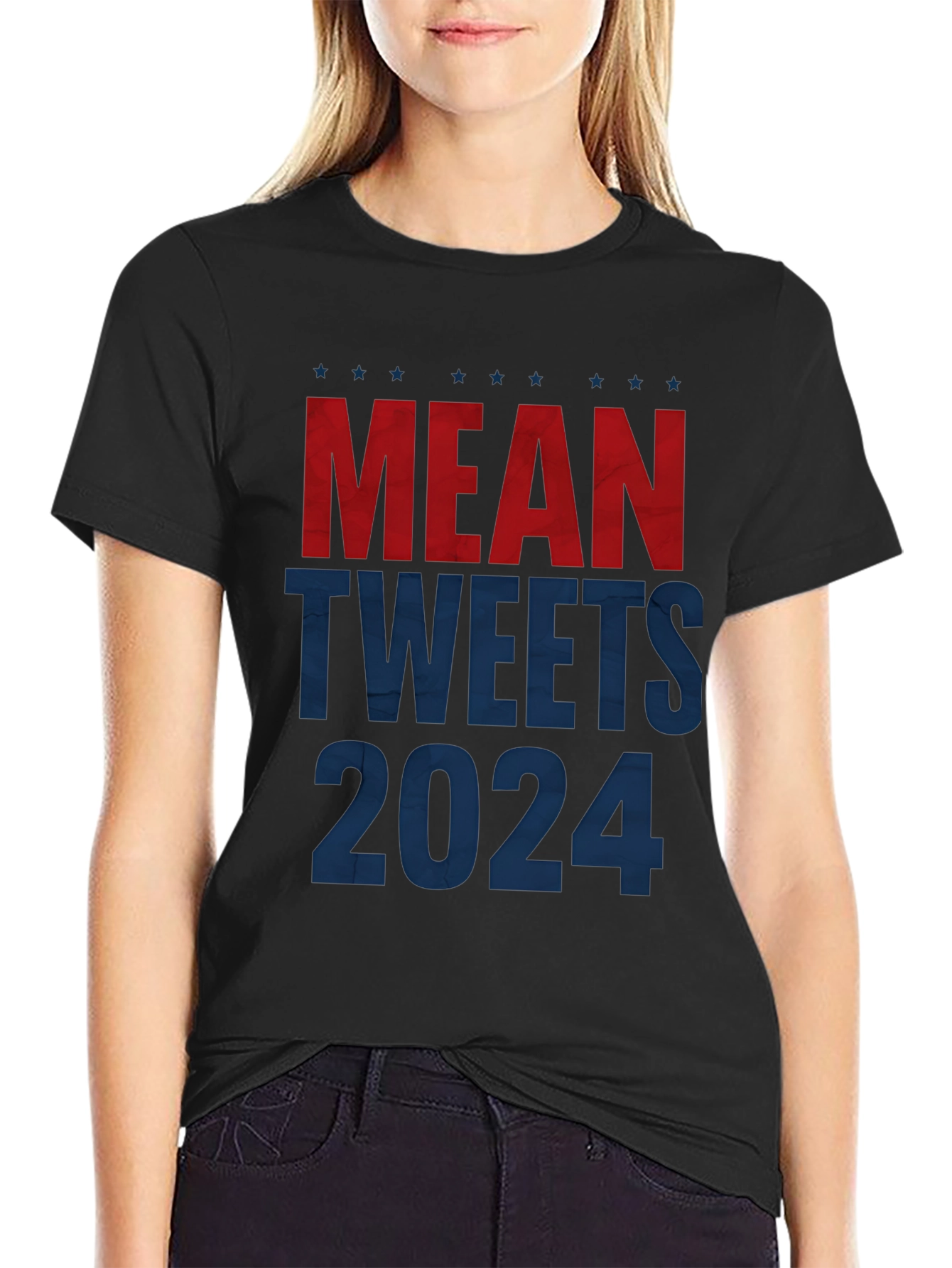 Mean Tweets 2024 Political Slogan T-Shirt