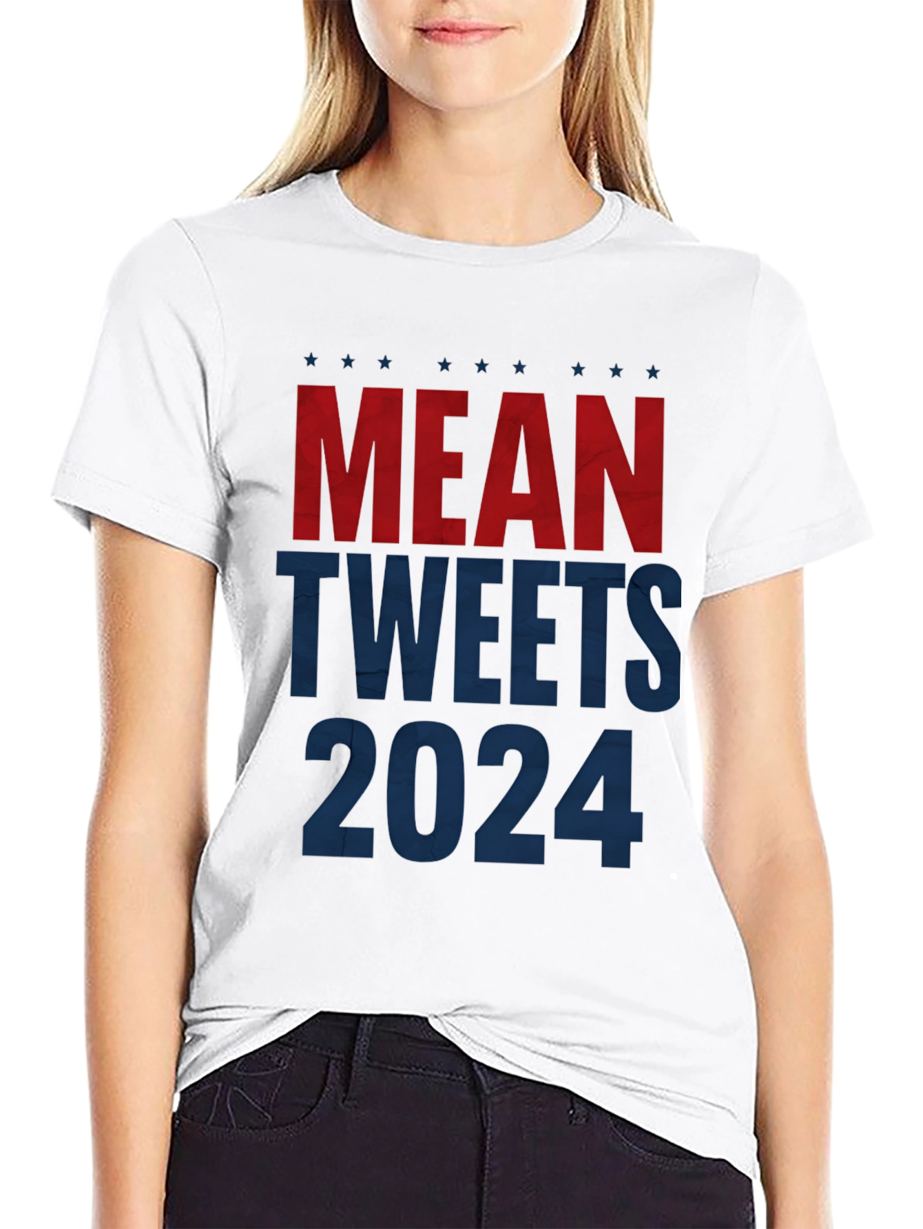 Mean Tweets 2024 Political Slogan T-Shirt