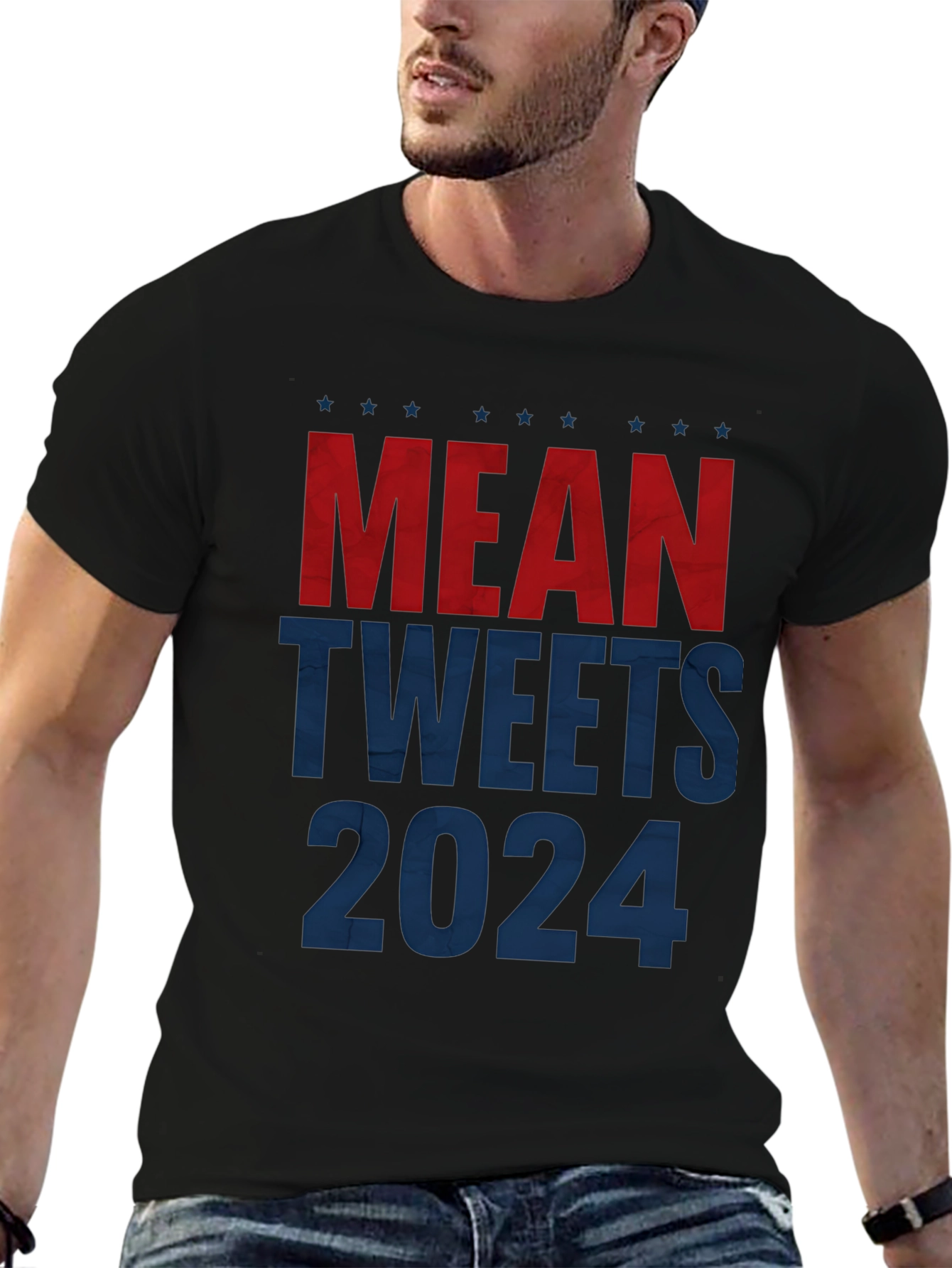 Mean Tweets 2024 Political Slogan T-Shirt