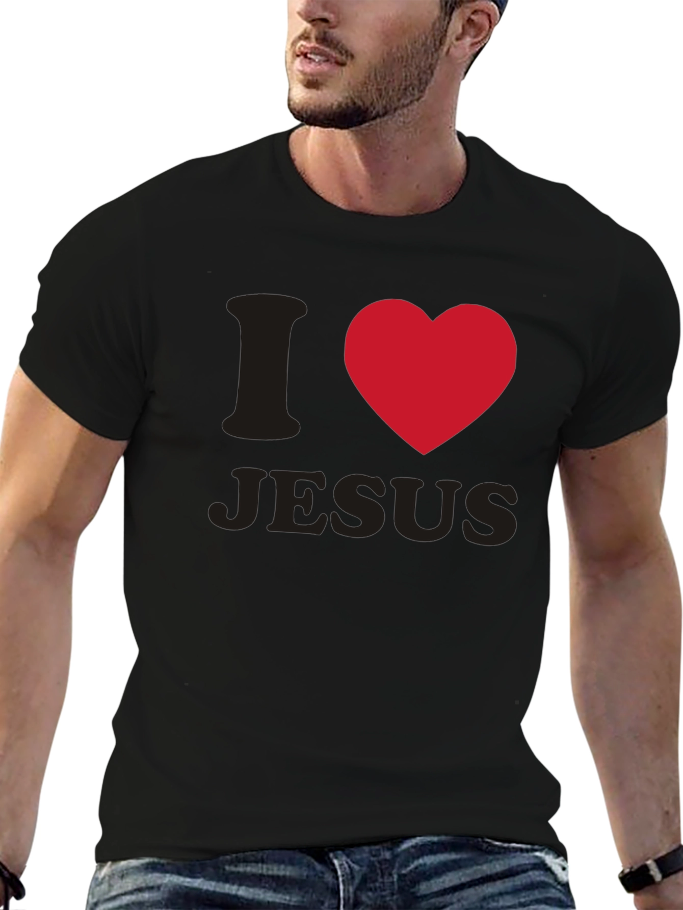 I Love Jesus T-Shirt - Christian Faith Tee