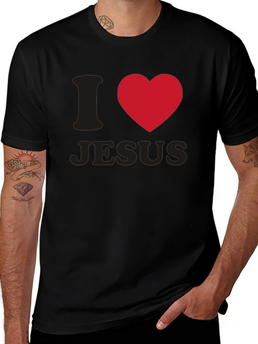 I Love Jesus T-Shirt - Christian Faith Tee