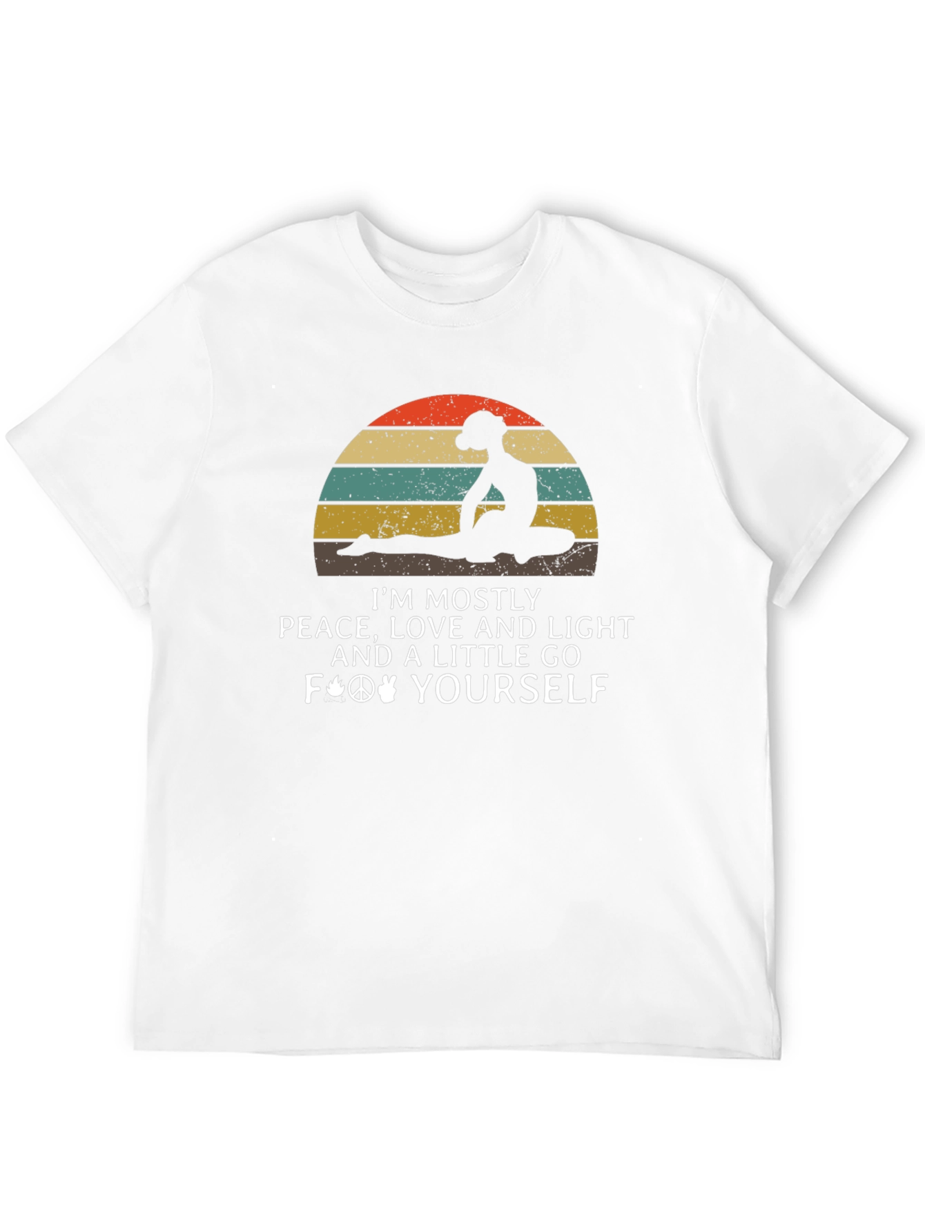 Peace Love Light Graphic T-Shirt