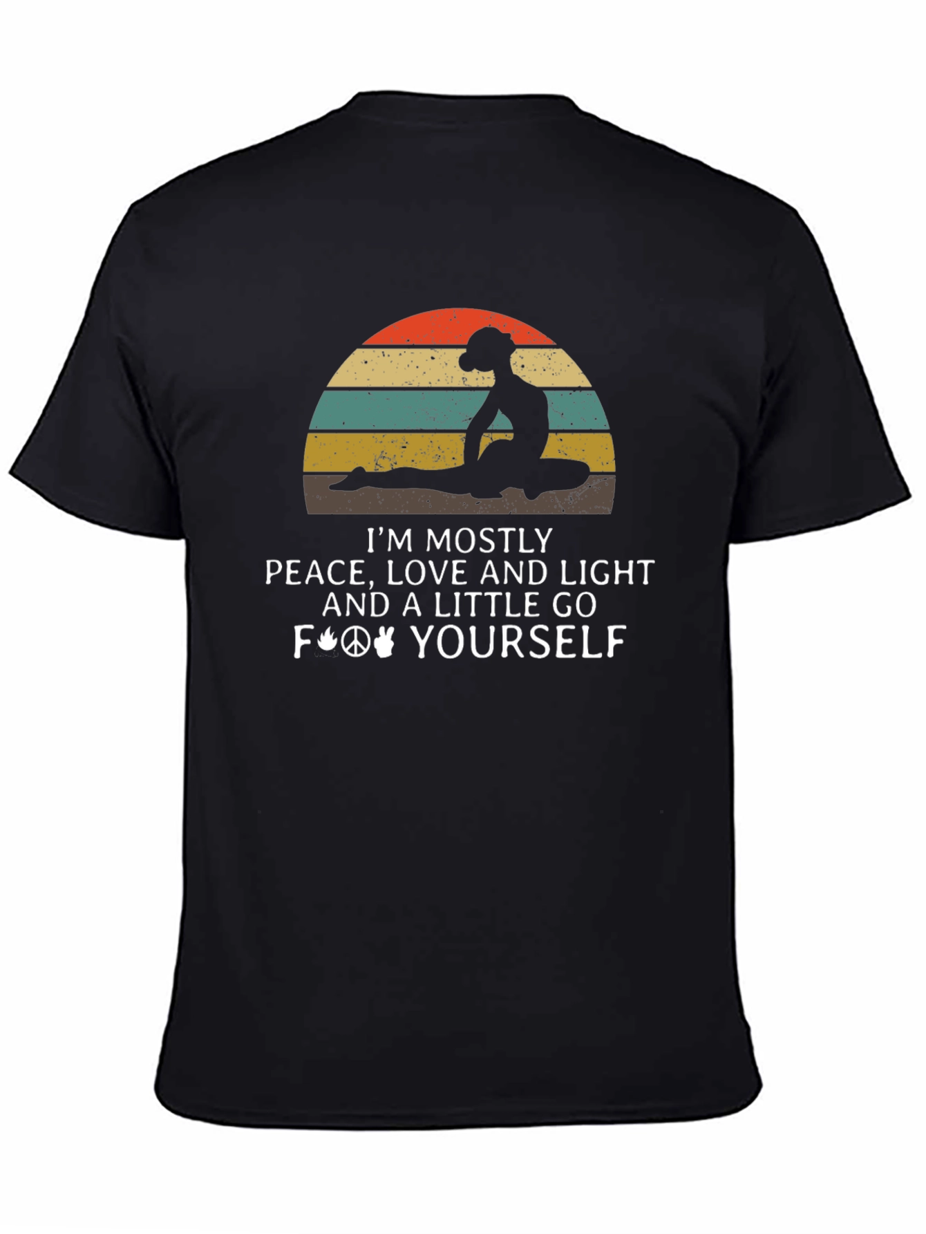 Peace Love Light Graphic T-Shirt