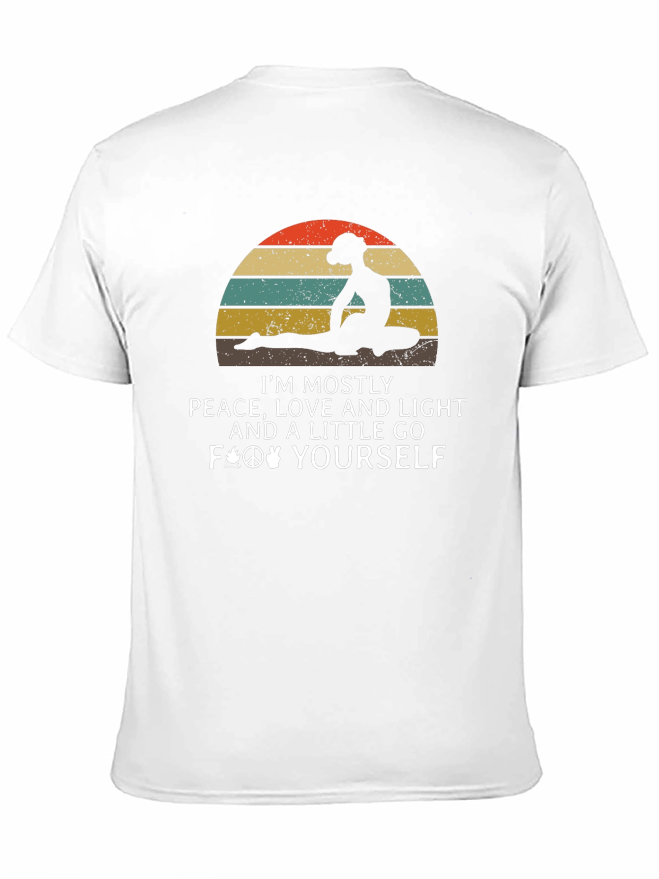 Peace Love Light Graphic T-Shirt