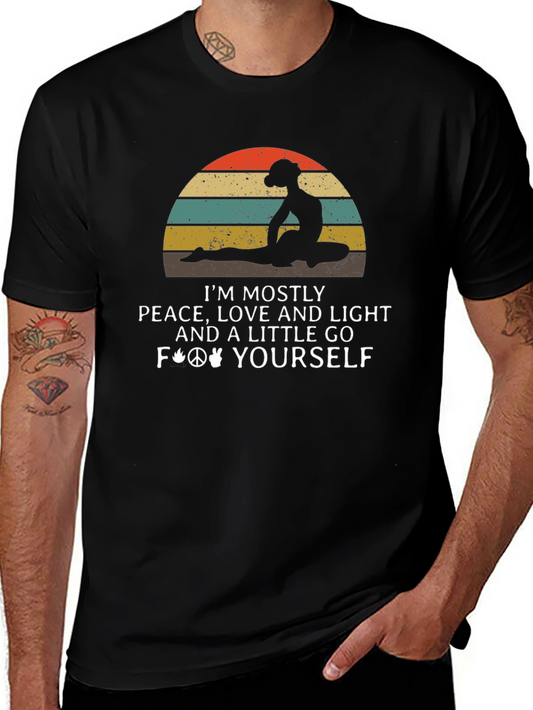 Peace Love Light Graphic T-Shirt