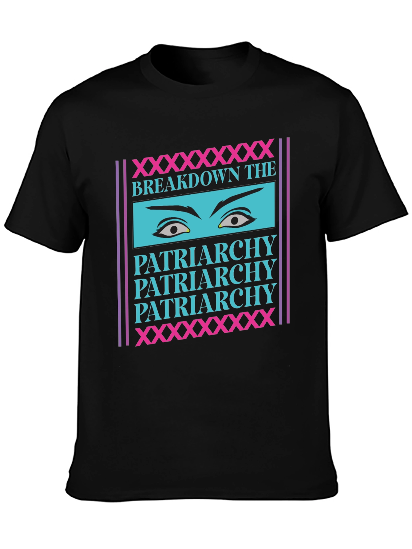 Breakdown the Patriarchy Graphic Tee - Black