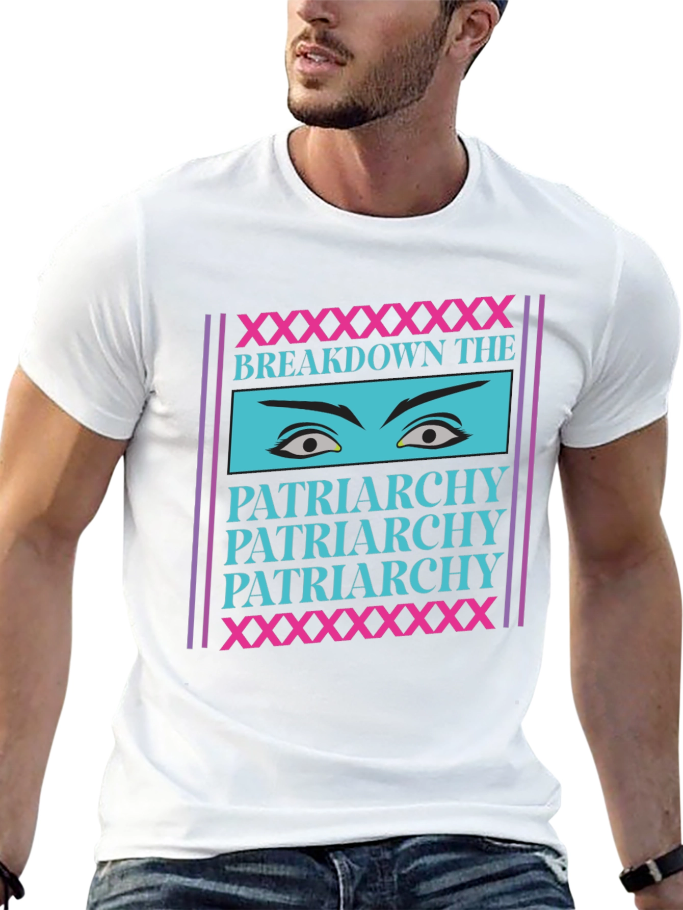 Breakdown the Patriarchy Graphic Tee - Black