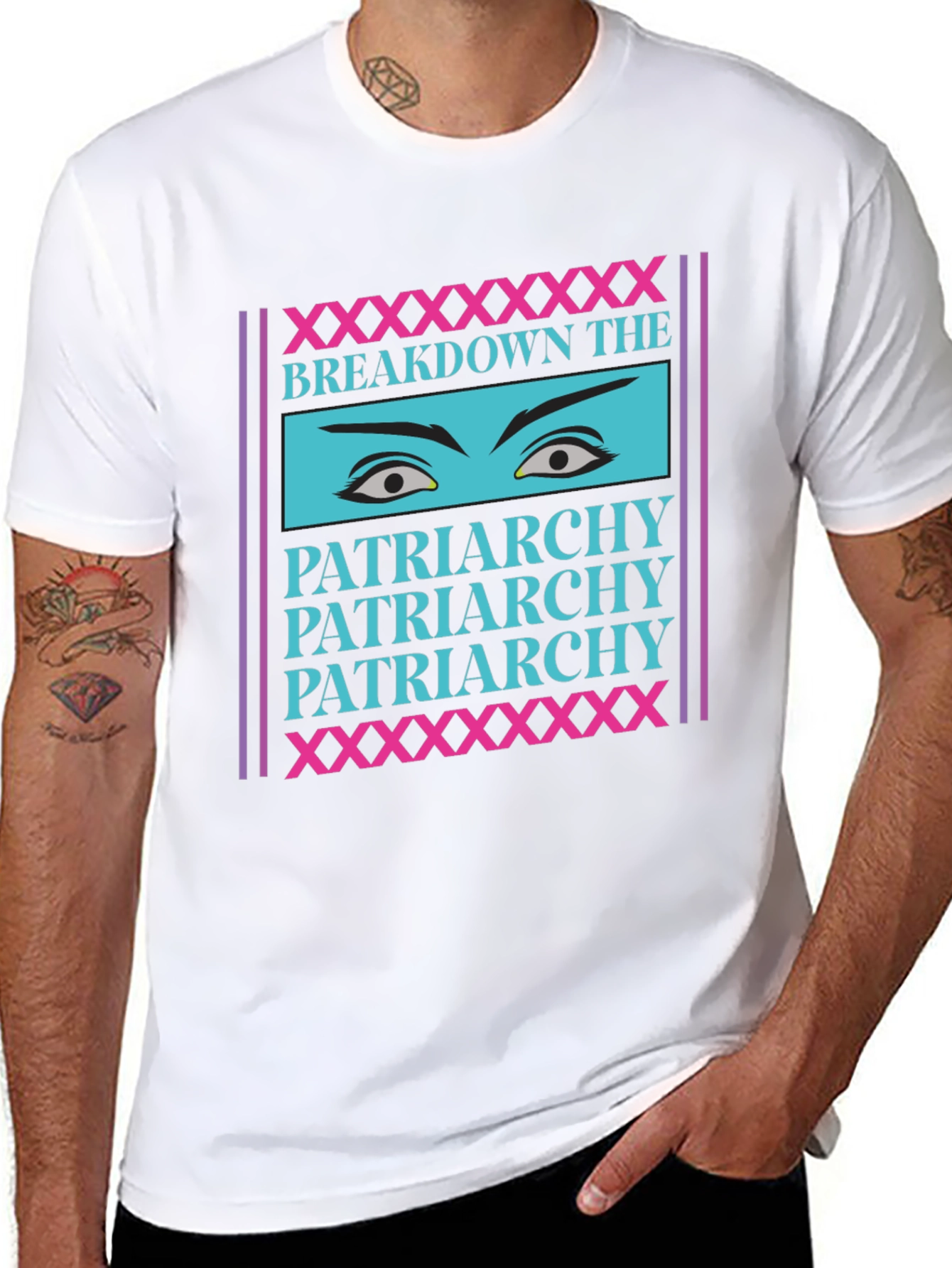 Breakdown the Patriarchy Graphic Tee - Black