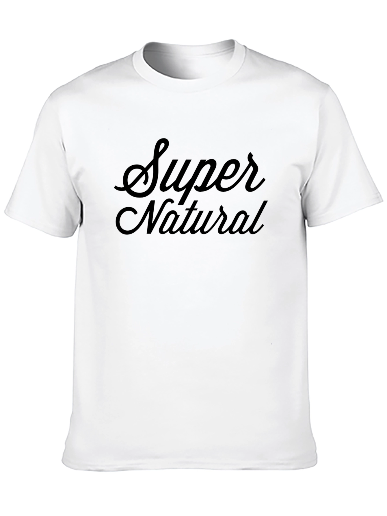 Super Natural Black Graphic Tee