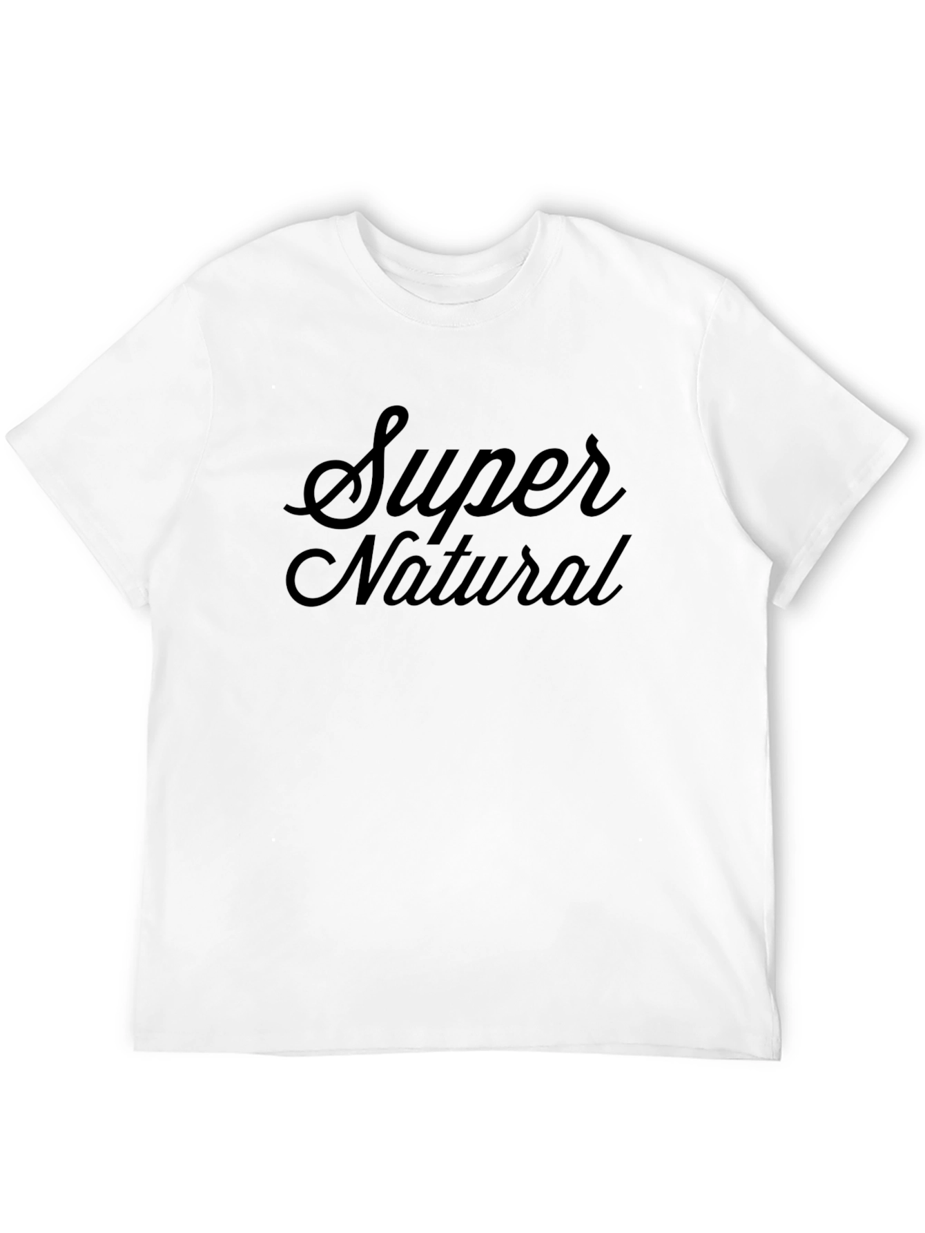 Super Natural Black Graphic Tee