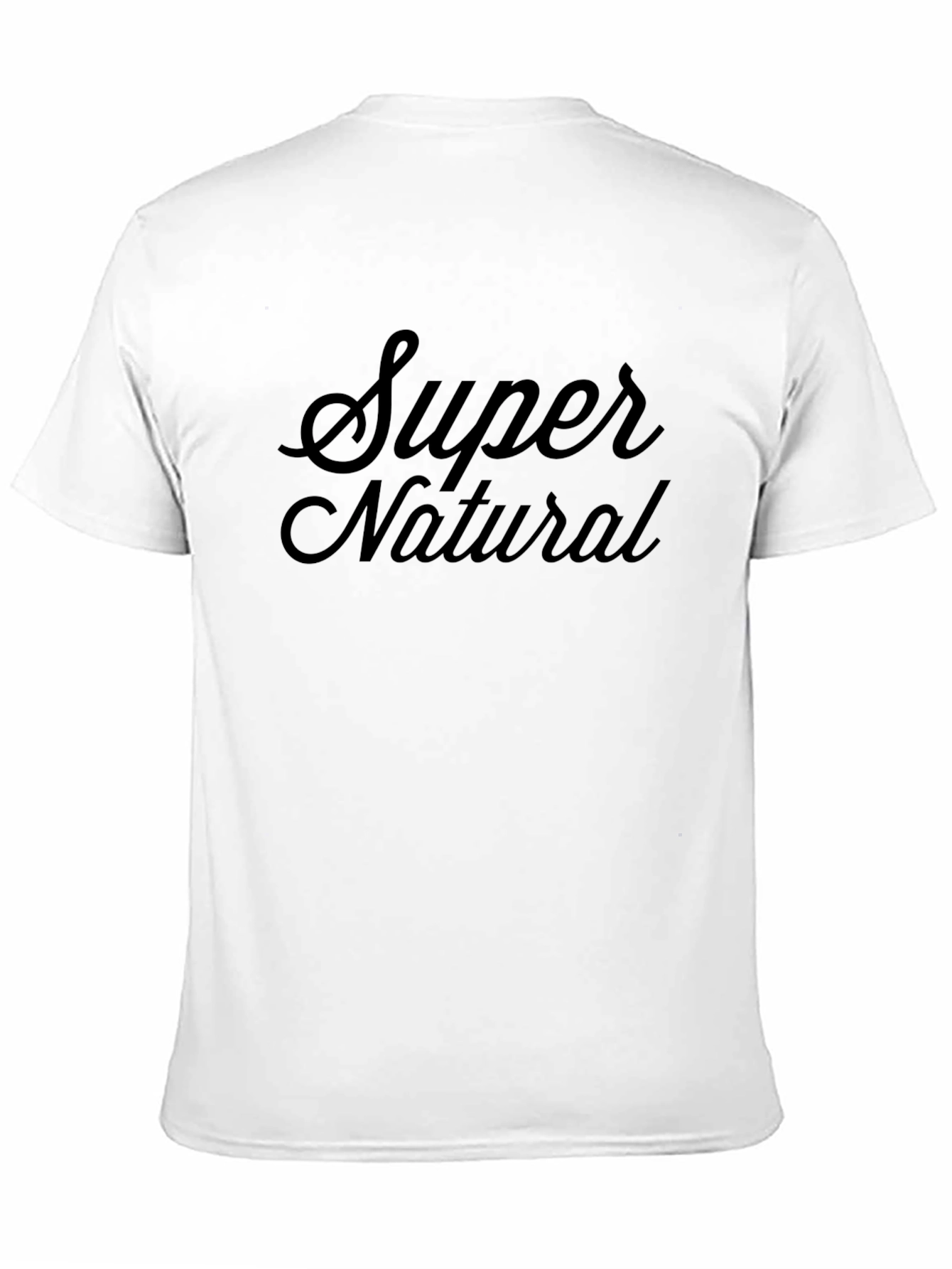 Super Natural Black Graphic Tee