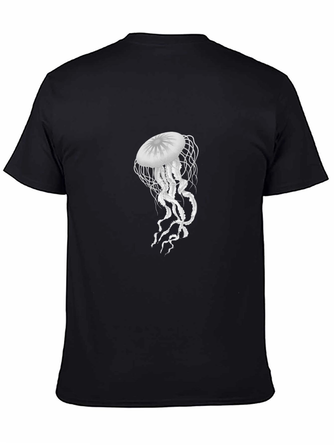 Jellyfish Graphic Black T-Shirt